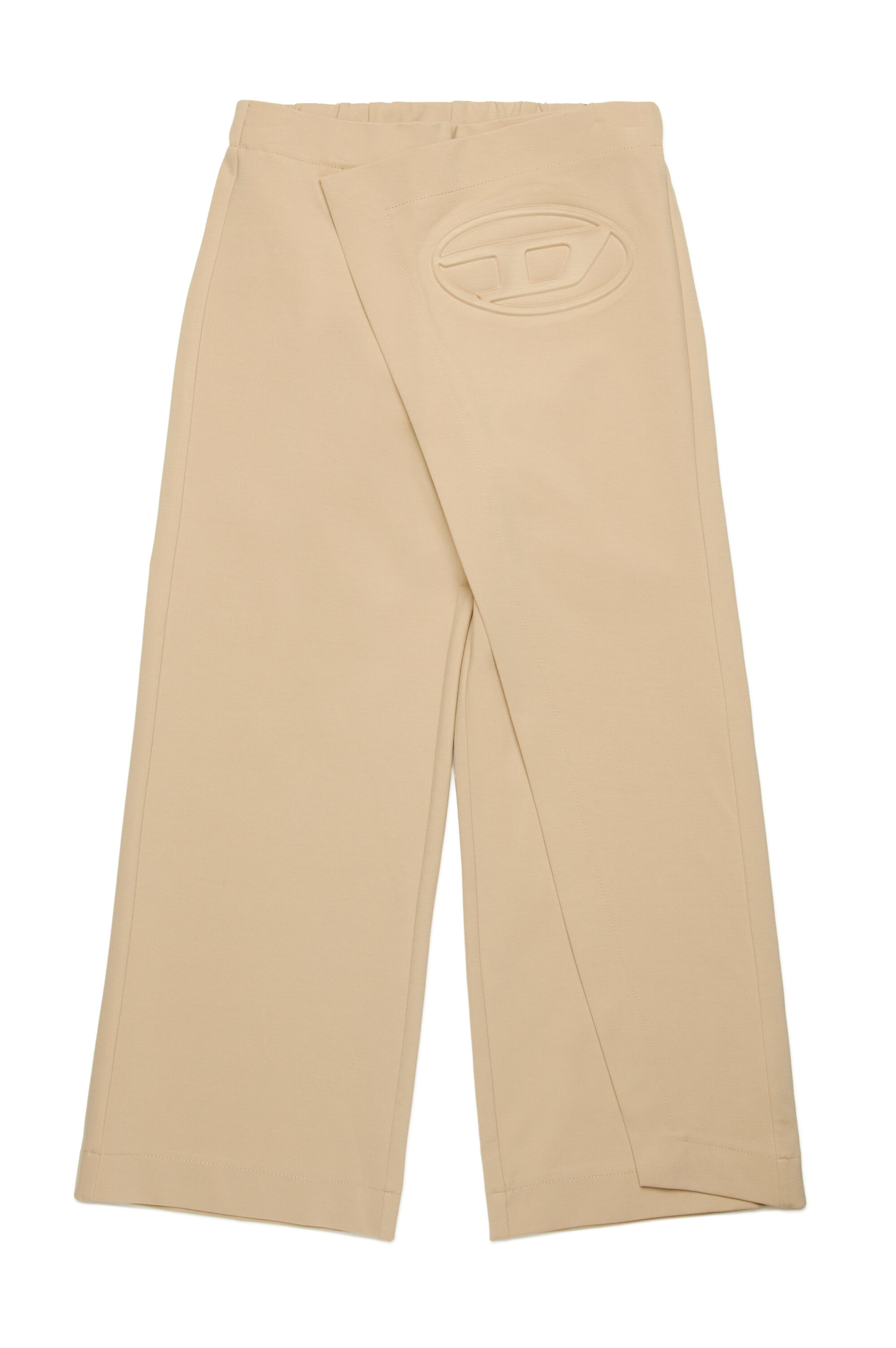 Diesel - PEGILSY, Pantaloni a portafoglio con mega logo Oval D Donna in Marrone - 1