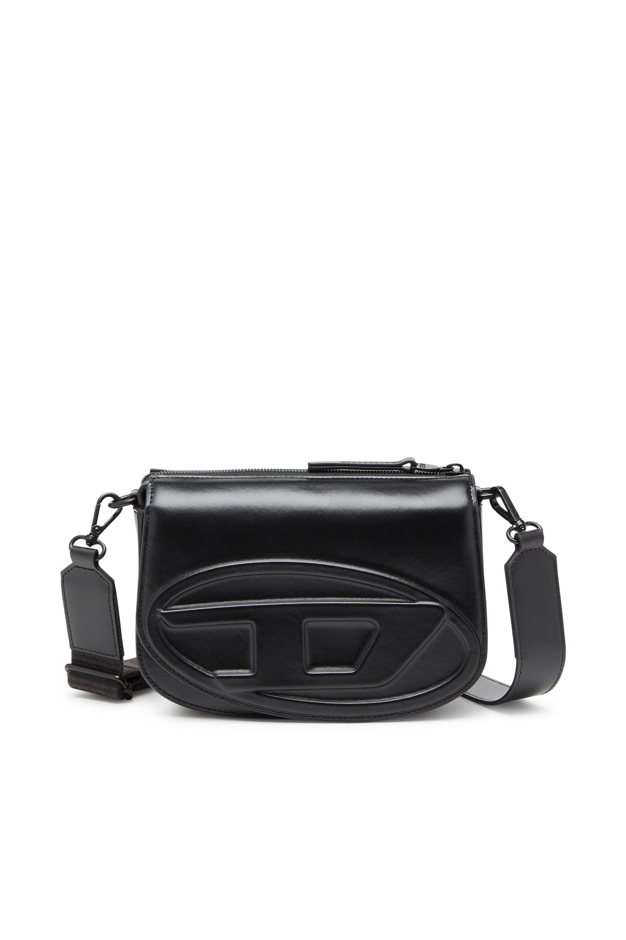 Diesel - 1DR CAMERA BAG, 1DR-Camera bag in pelle premium Unisex in Nero - 1
