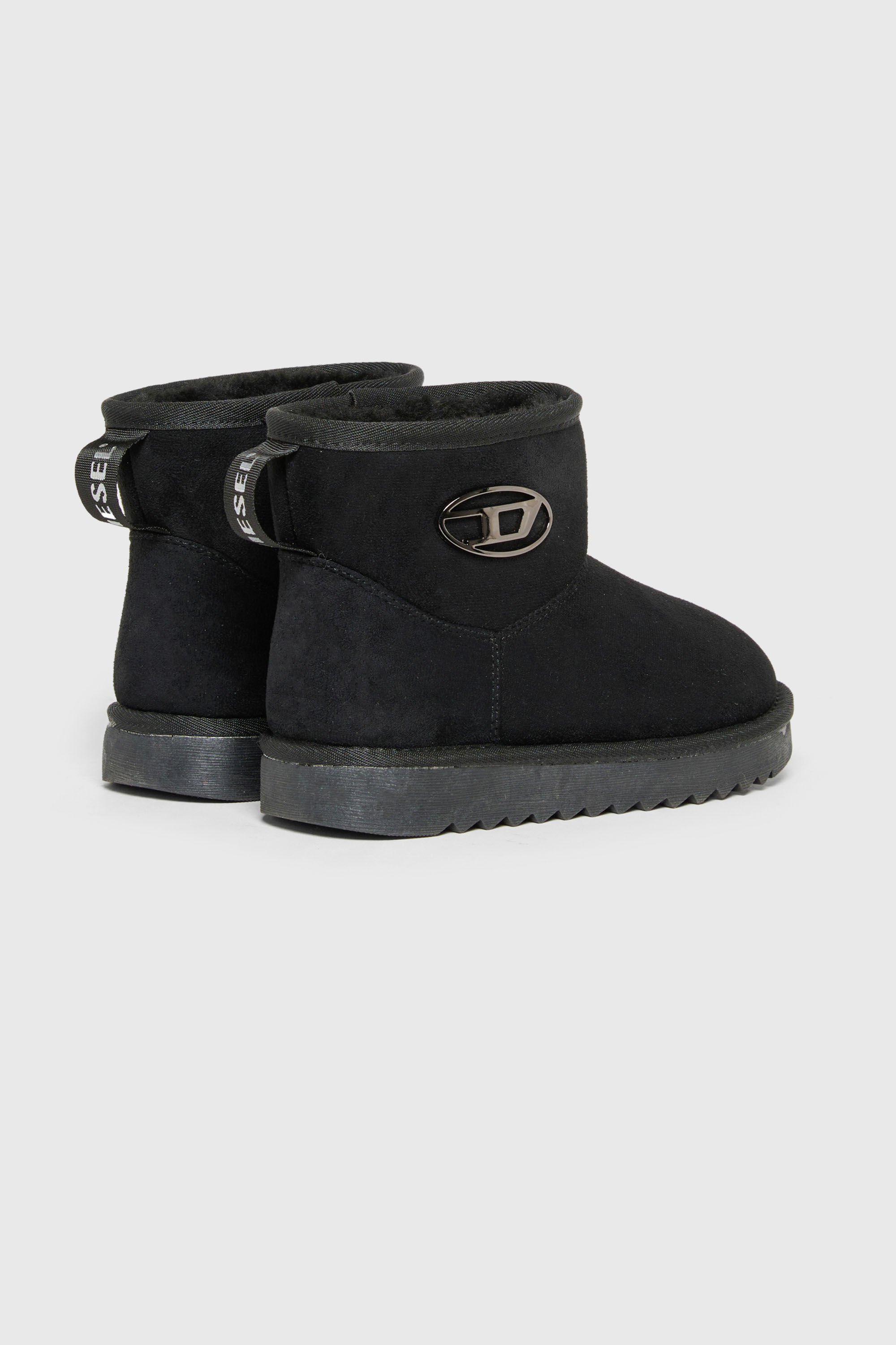 Diesel - D-DAATEN, D-Daaten - Stivali con fodera pelliccia Unisex in Nero - 3