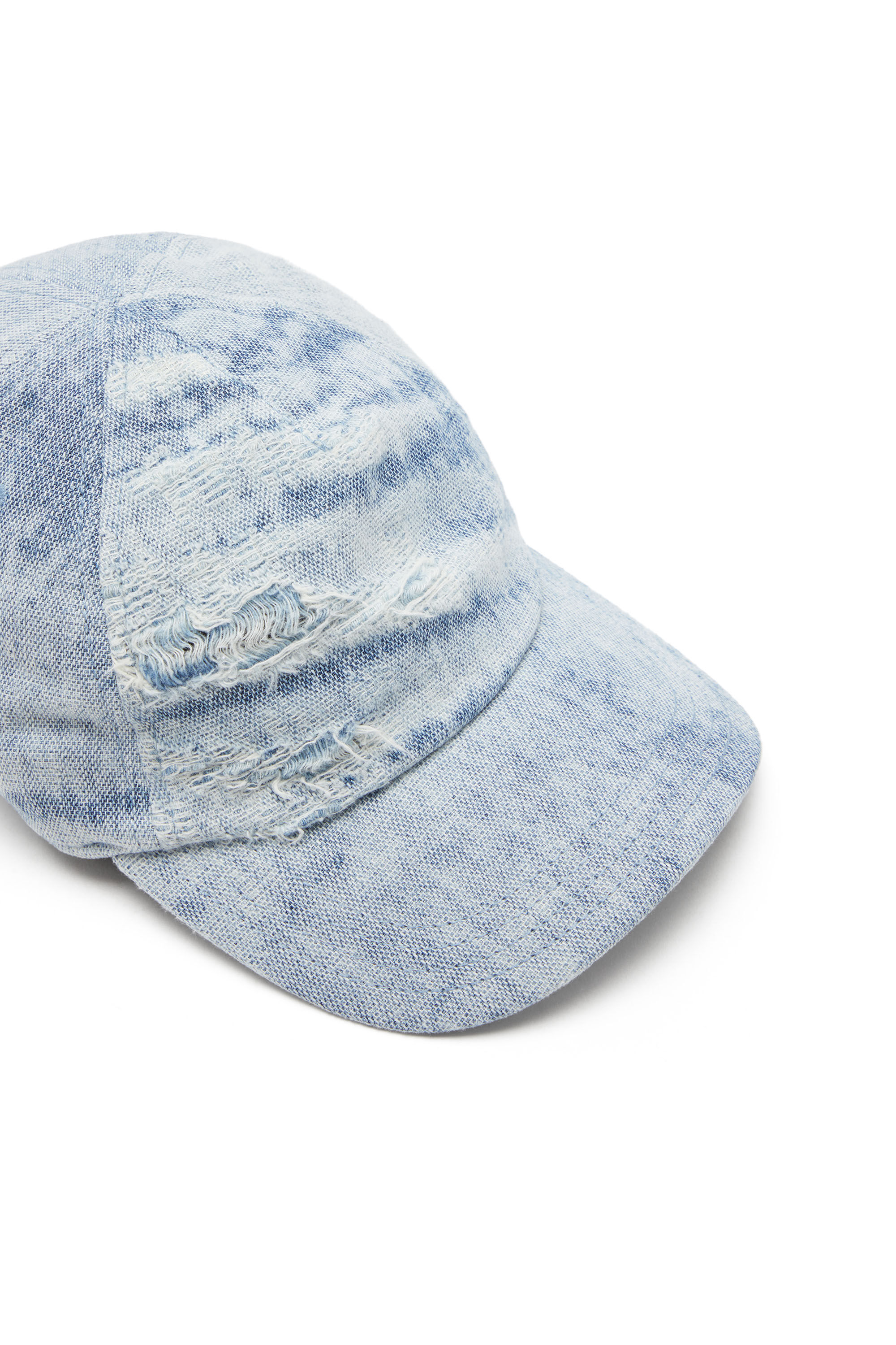 Diesel - C-FEEL, Cappellino da baseball con trattamento denim Uomo in Blu - 3