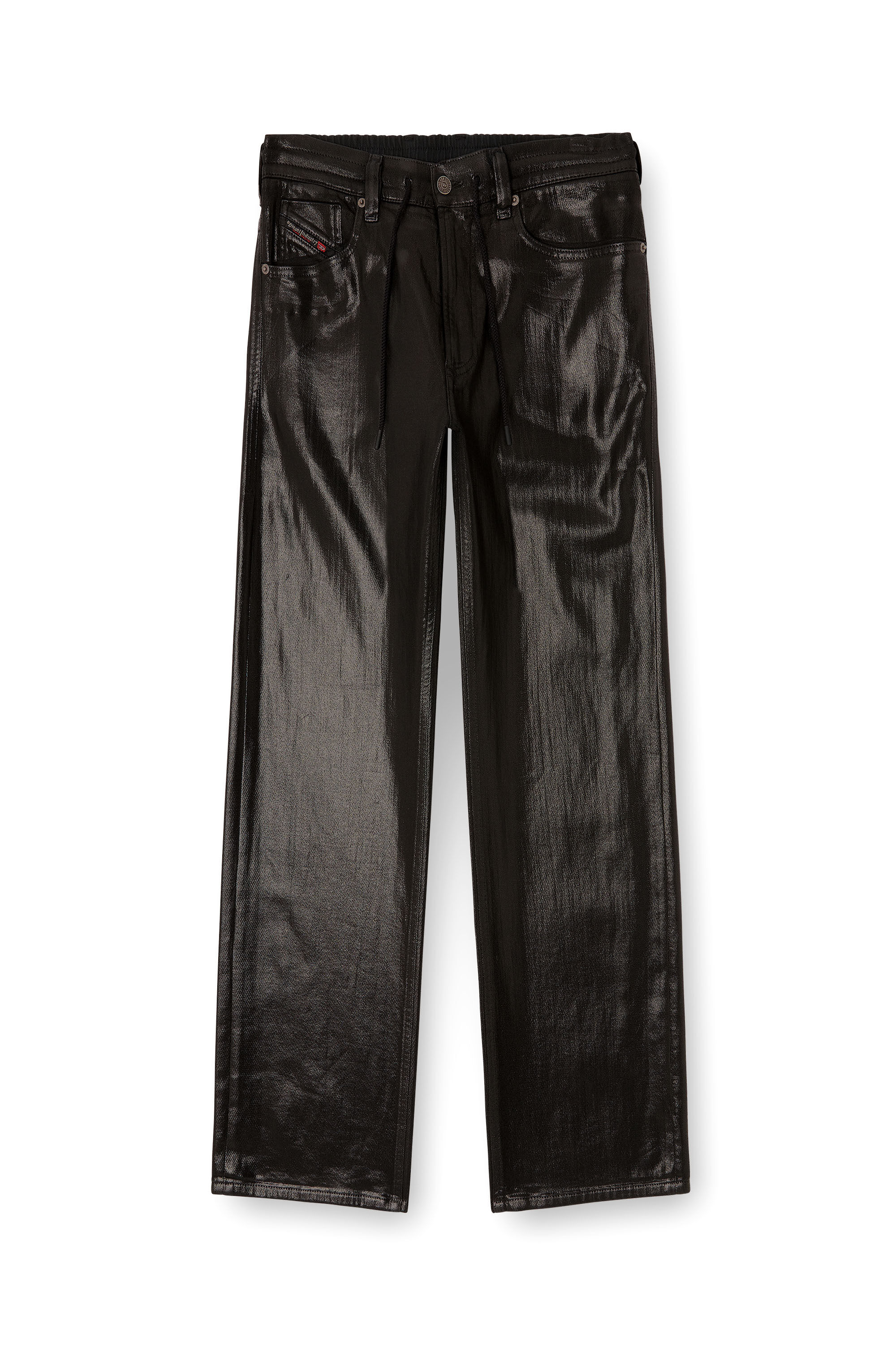 Diesel - Herren Relaxed 2080 D-Reel Joggjeans® 068VD, Schwarz/Dunkelgrau - 2