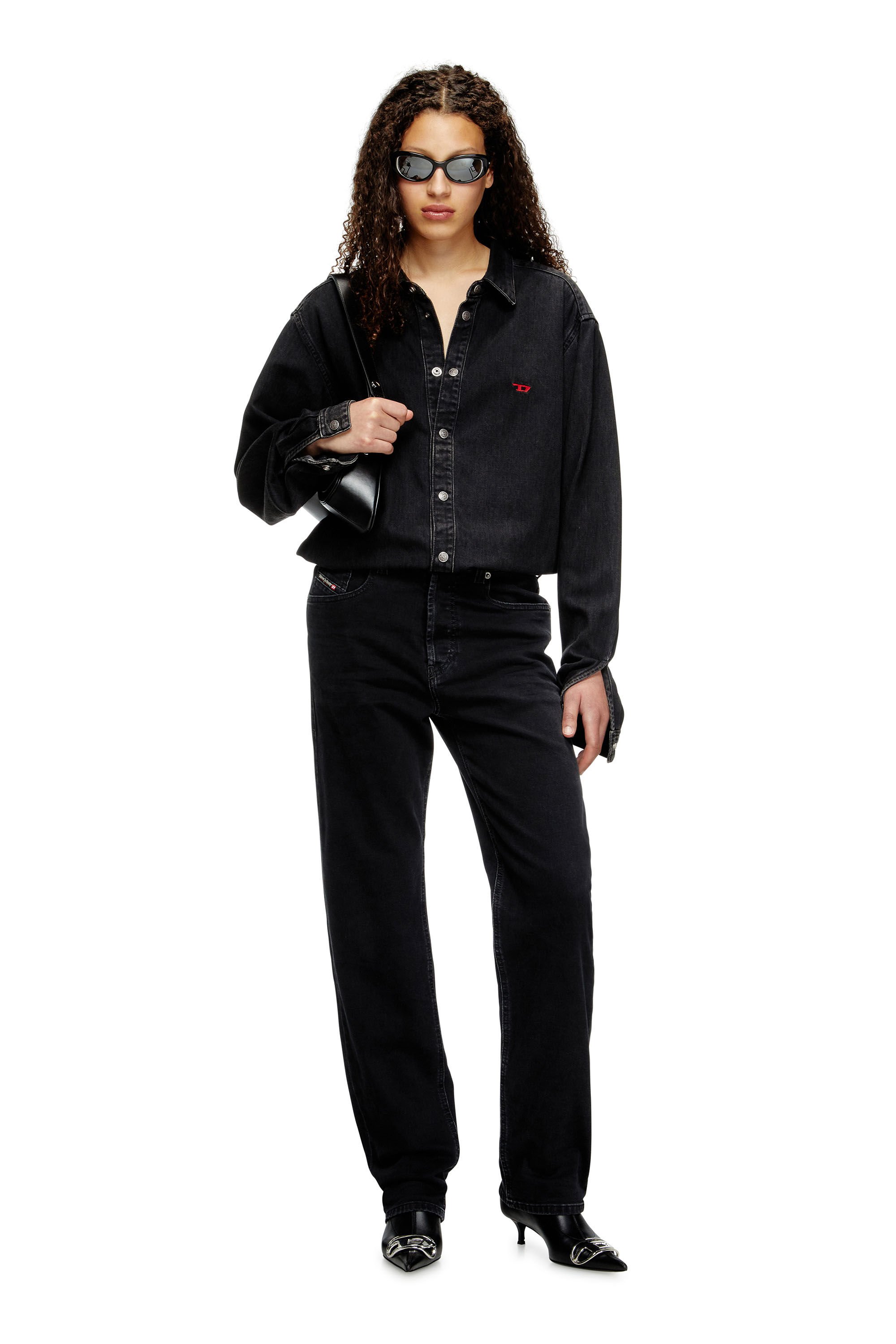 Diesel - Regular Jeans 1988 D-Ark 09M69 Femme, Noir/Gris foncé - Image 1