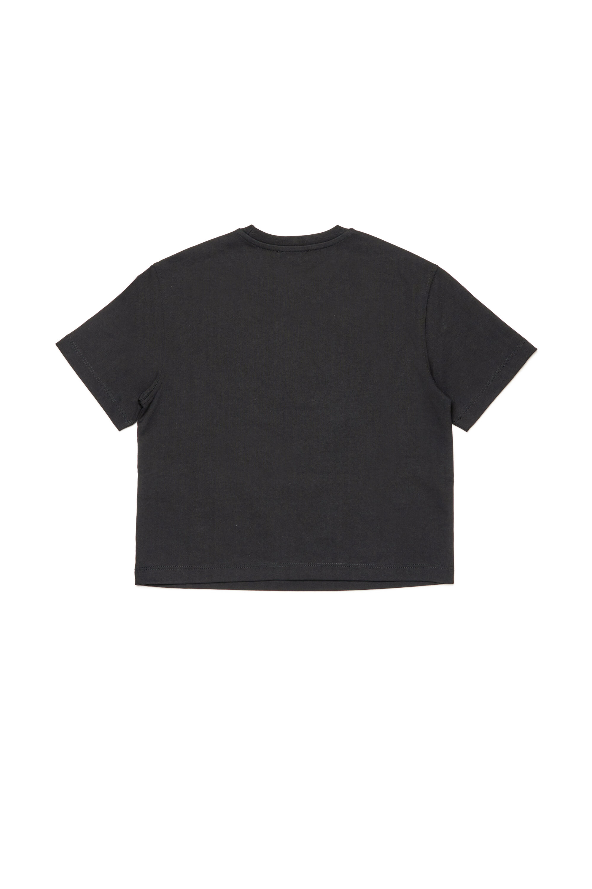 Diesel - TDANNYL1, Damen T-Shirt mit strassbesetztem Schmetterling-Print in Schwarz - 2