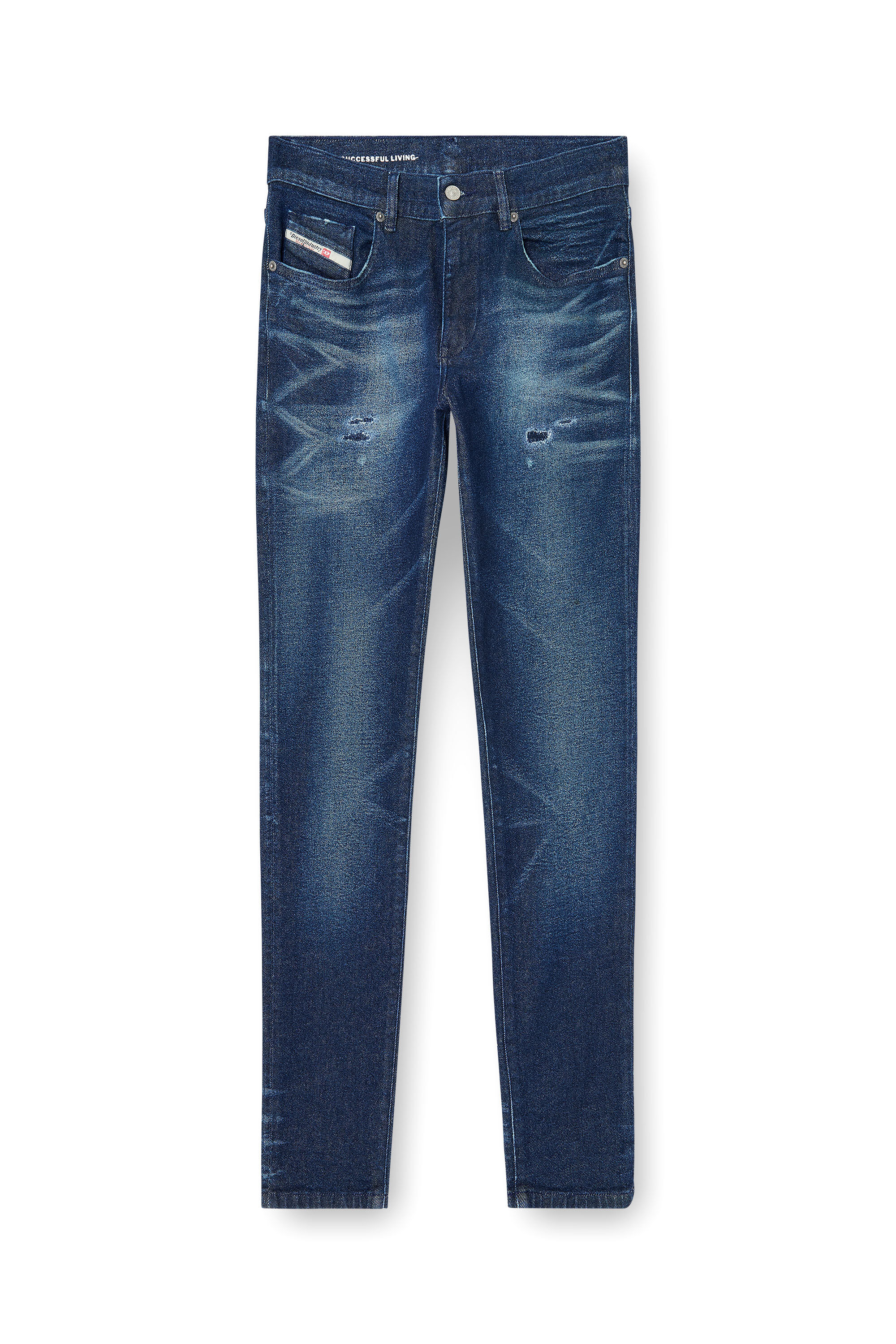 Diesel - Herren Slim Jeans 2019 D-Strukt 0KBBU, Dunkelblau - 6