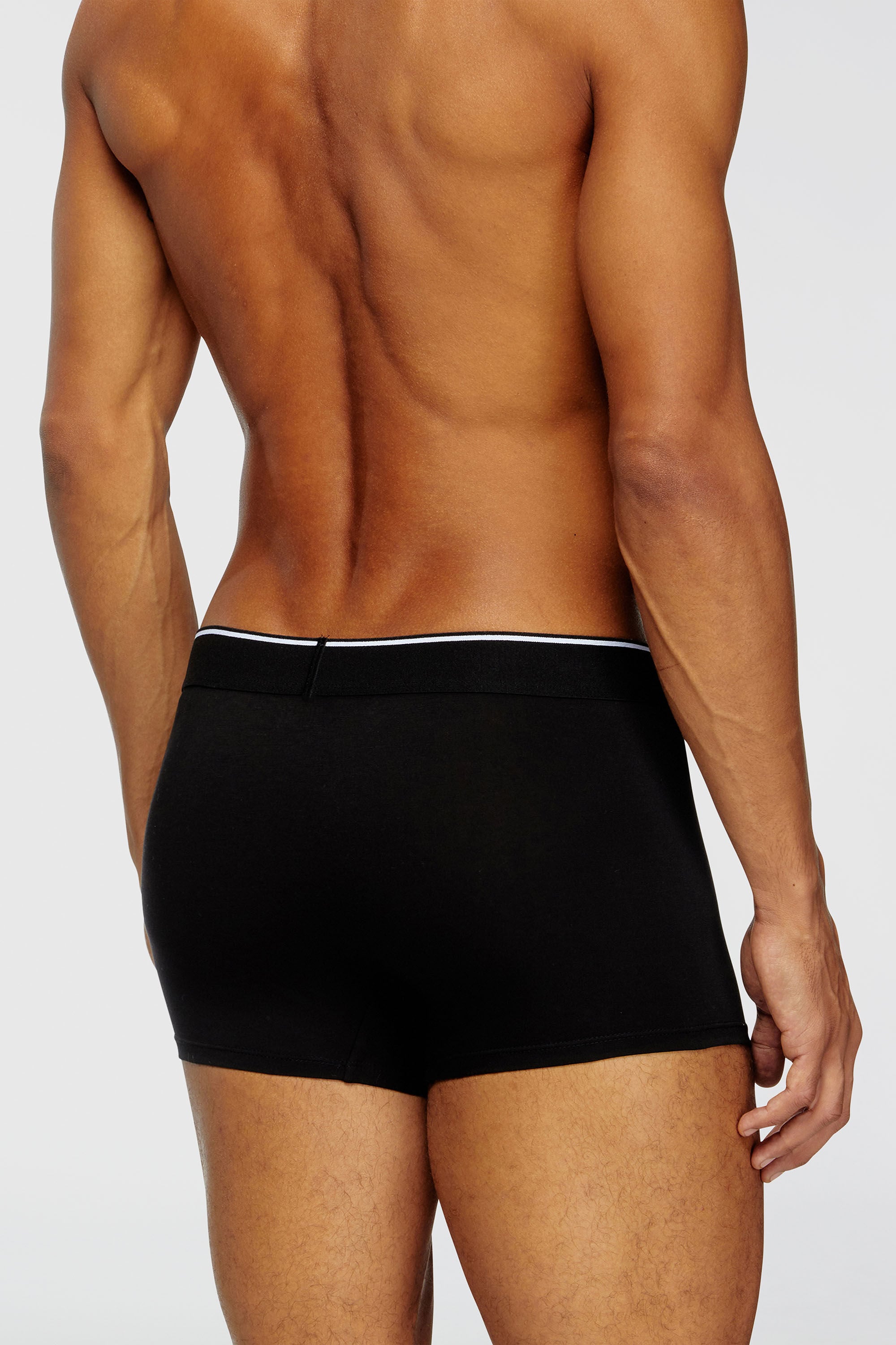 Diesel - UMBX-DAMIENTHREEPACK, Herren Einfarbige Retropants im Dreierpack in Schwarz - 4