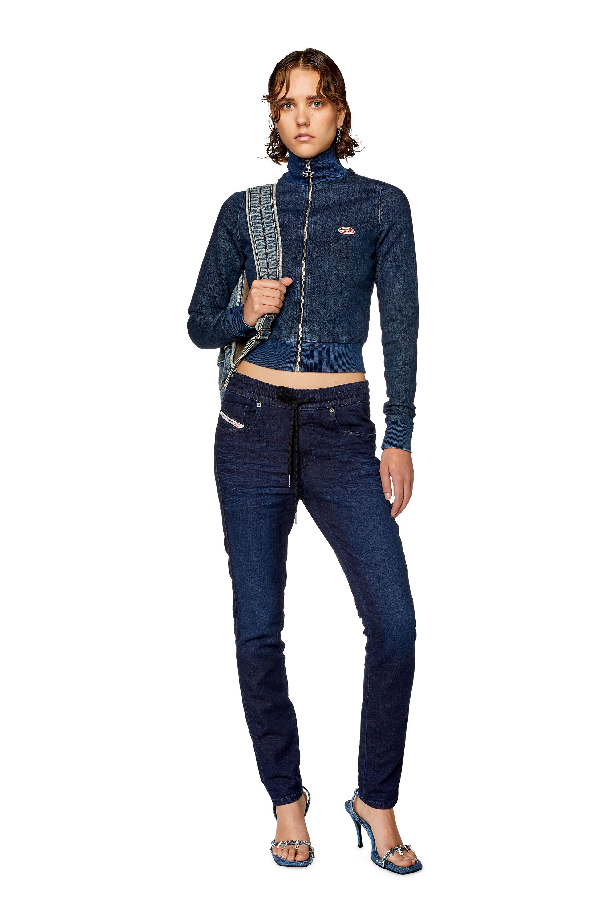 Diesel - Skinny D-Tail 068FI, Bleu Foncé - Image 1