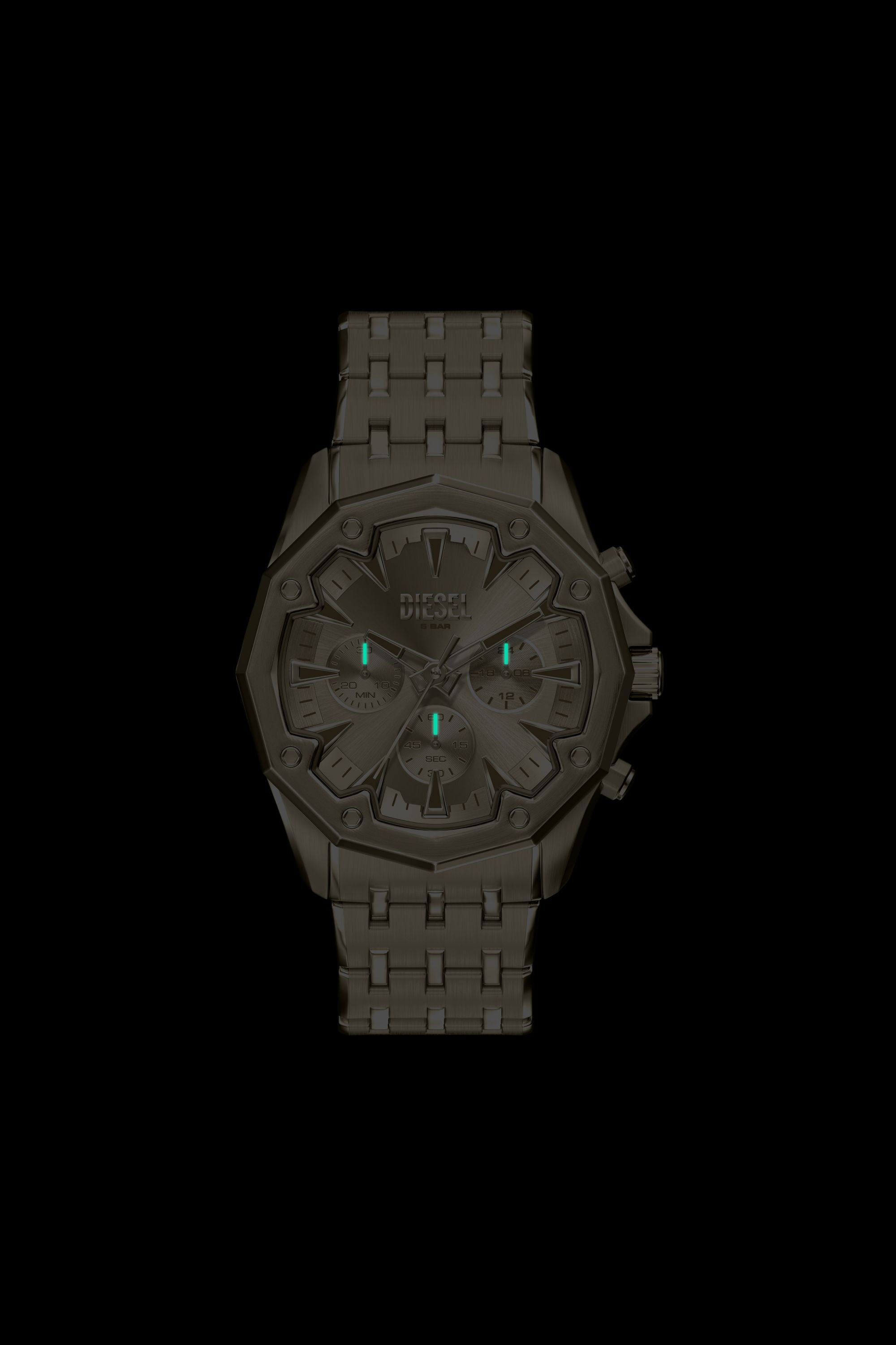 Diesel - DZ4707 WATCH, Montre Stinger en acier inoxydable dor&eacute; Homme in Dor&eacute; - 6