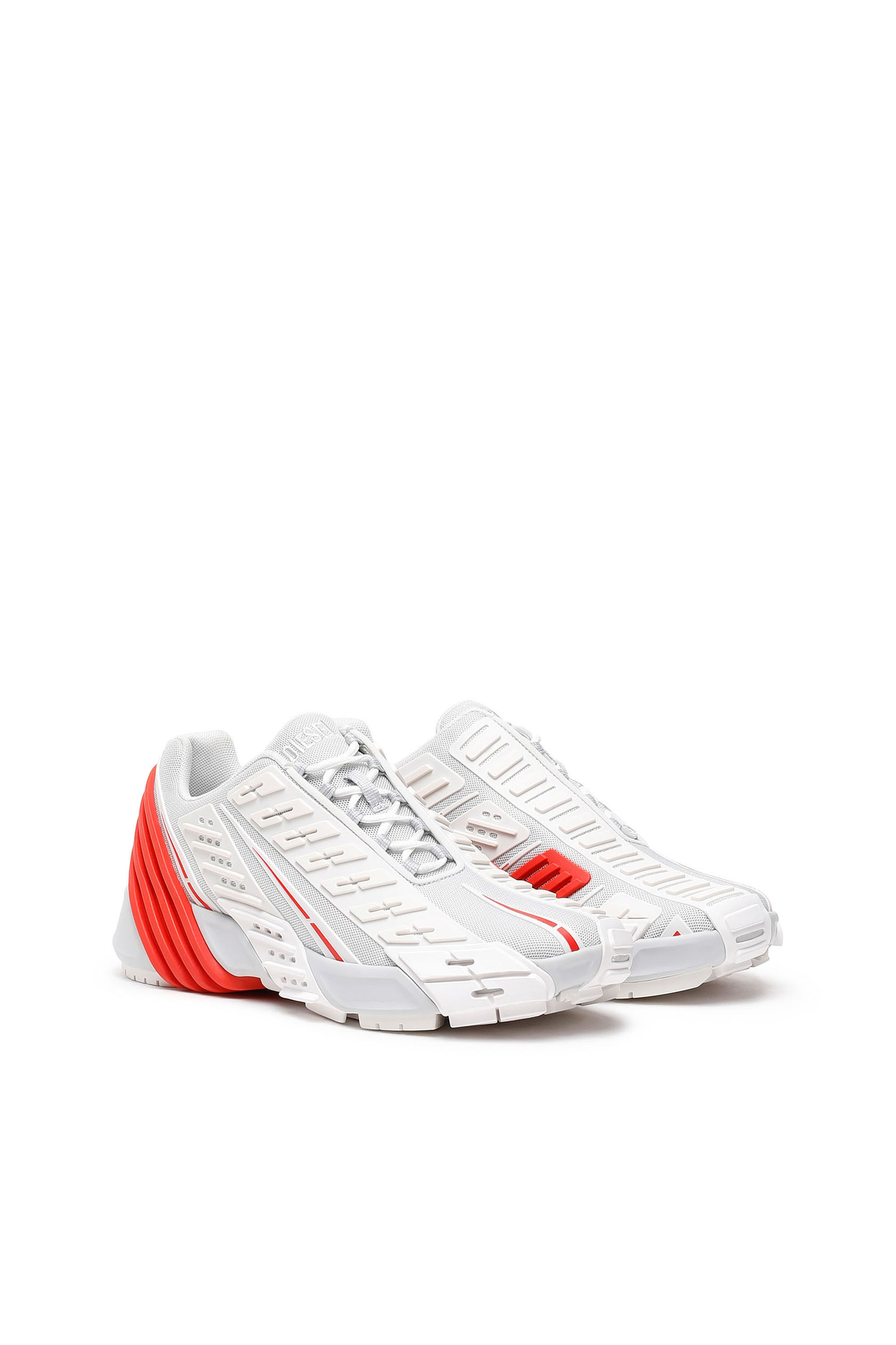 Diesel - S-PROTOTYPE LOW, Blanc/Rouge - Image 2
