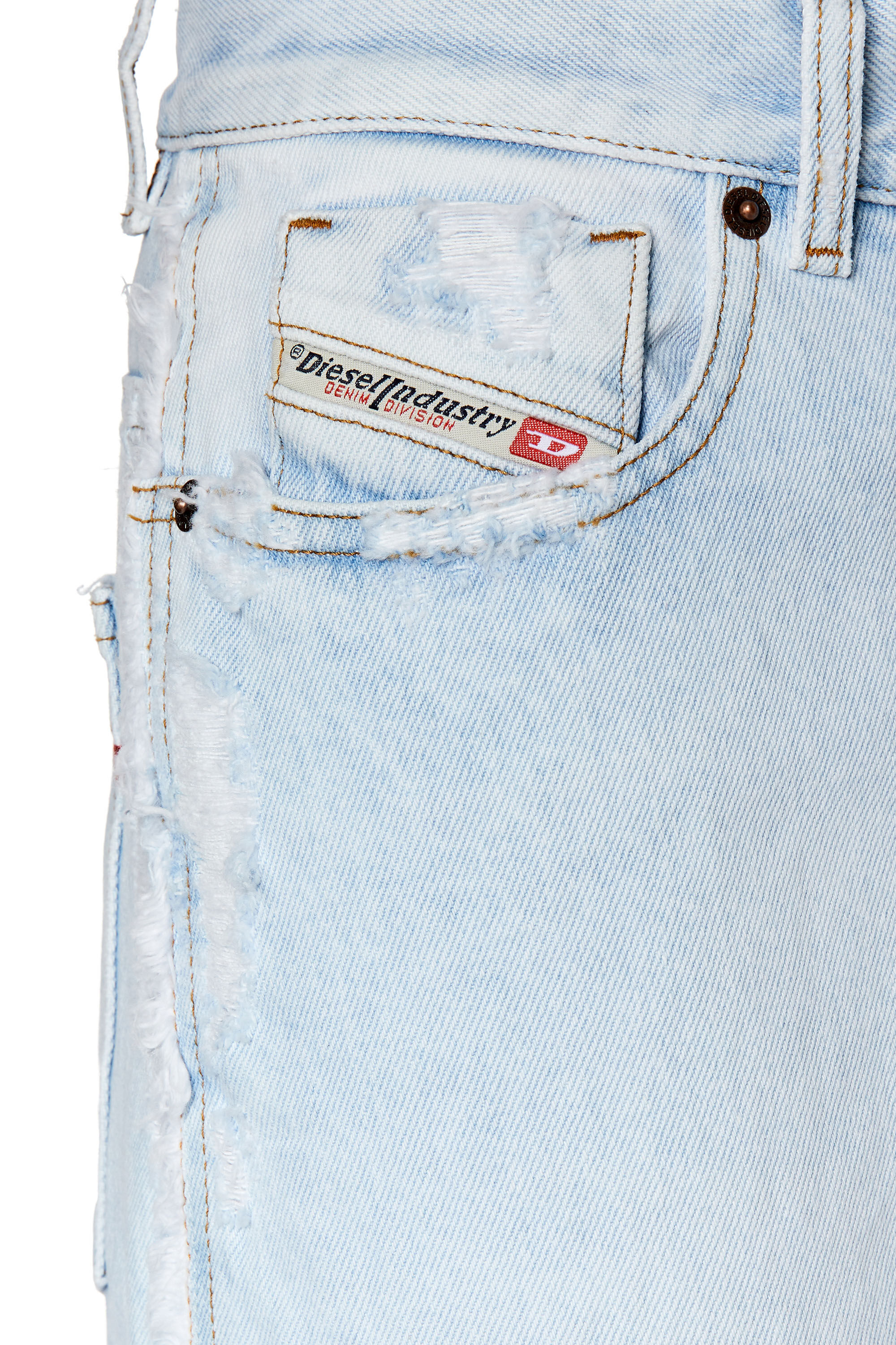 Diesel - Bootcut and Flare Jeans 2000 Widee 007M7, Bleu Clair - Image 5
