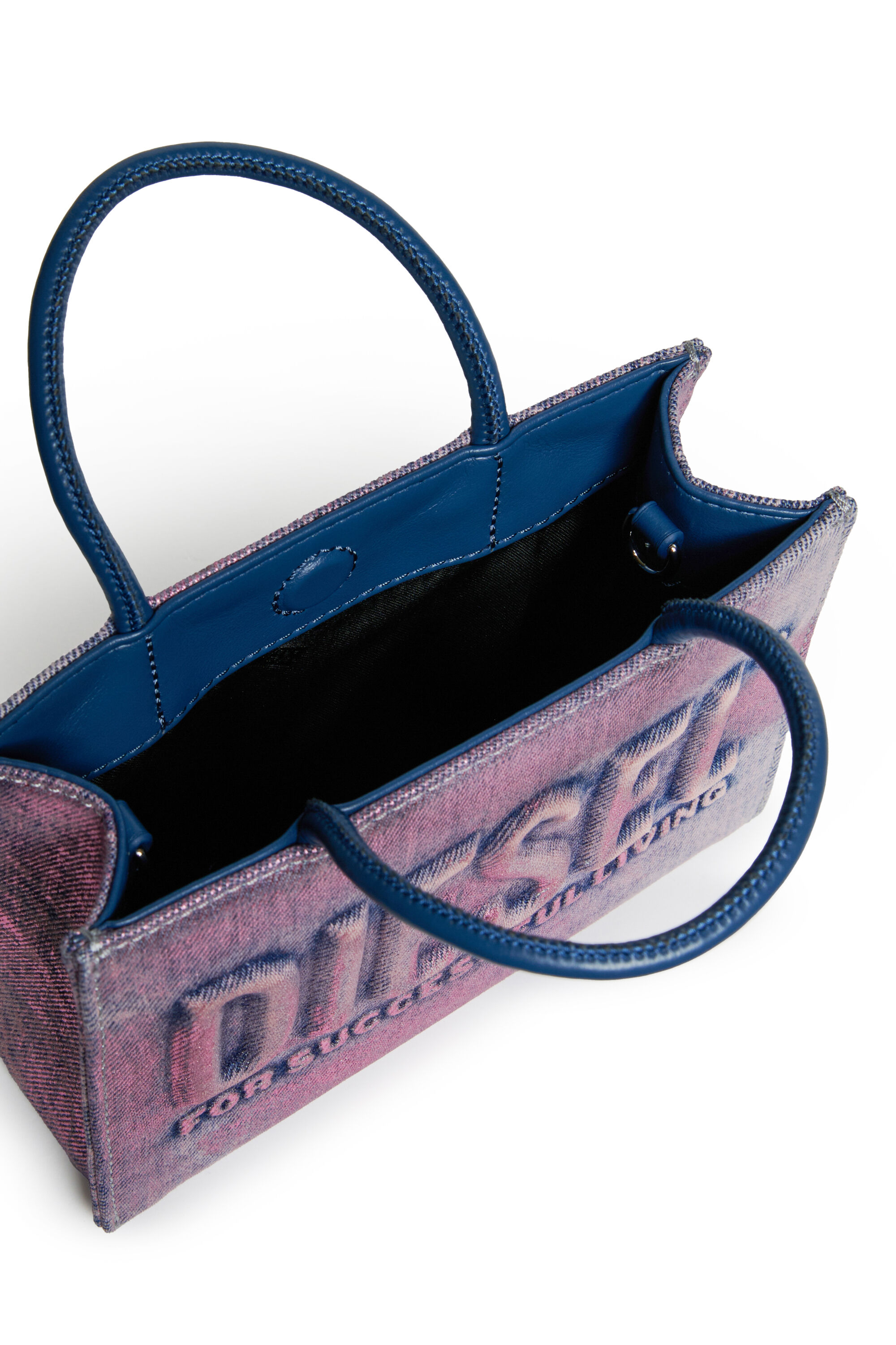 DSL 3D MINI BAG, Blu/Rosa