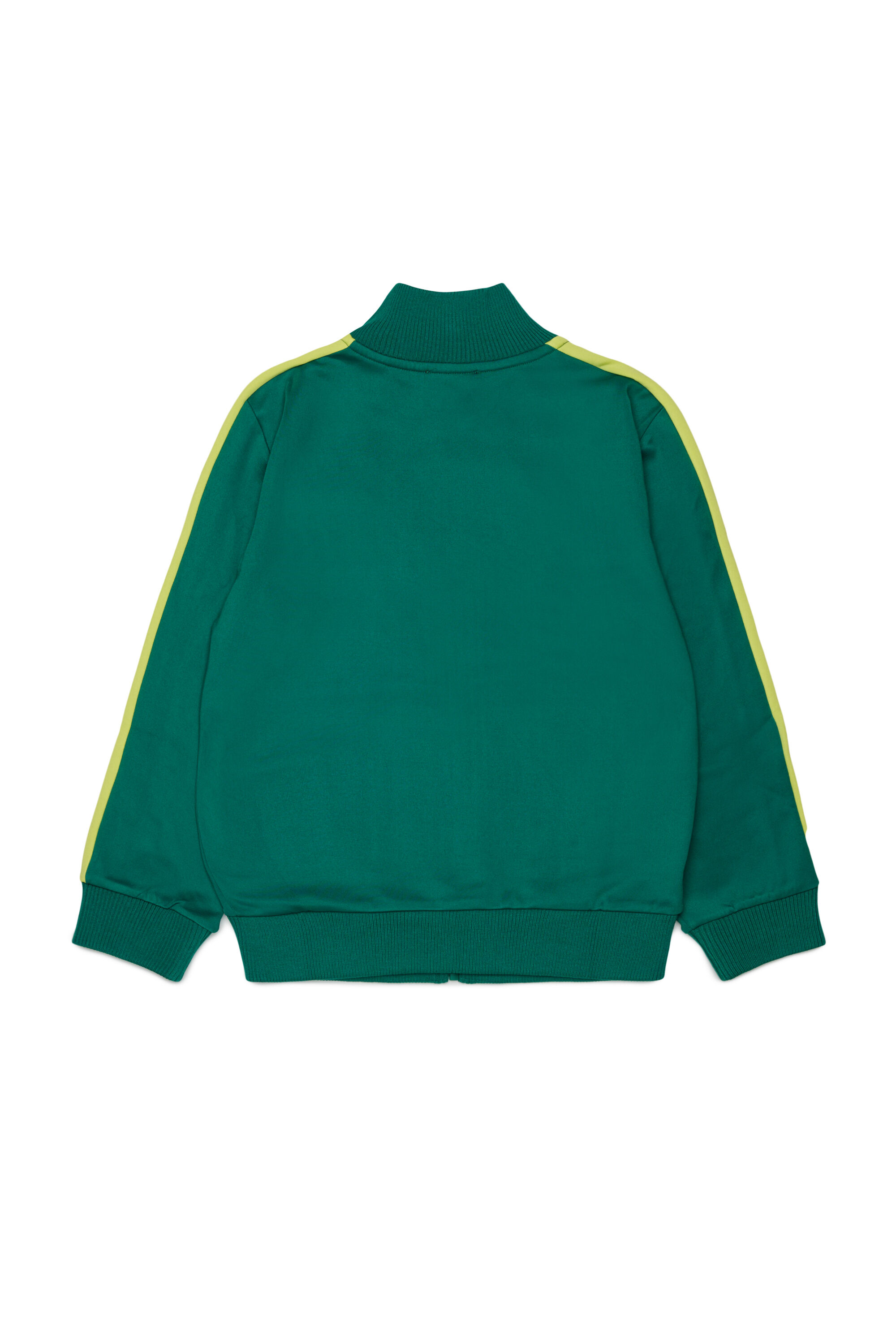 Diesel - SBOS, Track jacket con logo Oval D Uomo in Verde - 2