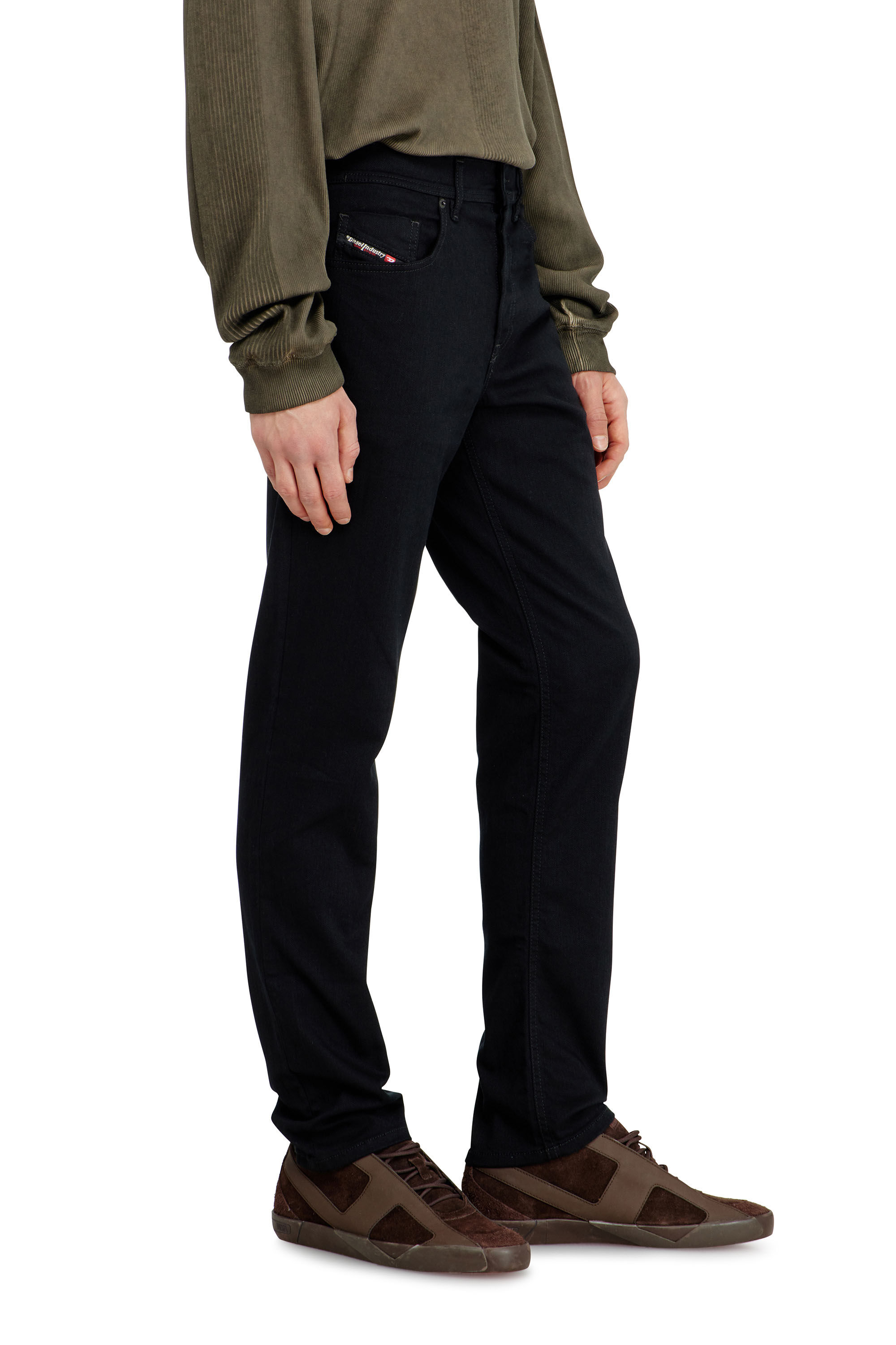 Diesel - Regular Jeans 2023 D-Finitive 069YP Homme, Noir/Gris fonc&eacute; - Image 7