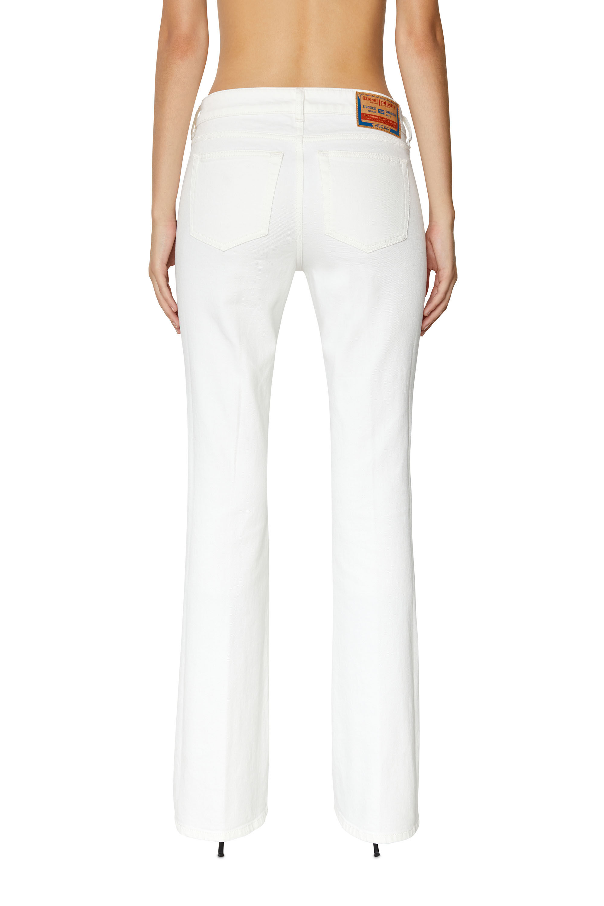Diesel - Bootcut and Flare Jeans 1969 D-Ebbey 09D63, Blanc - Image 4