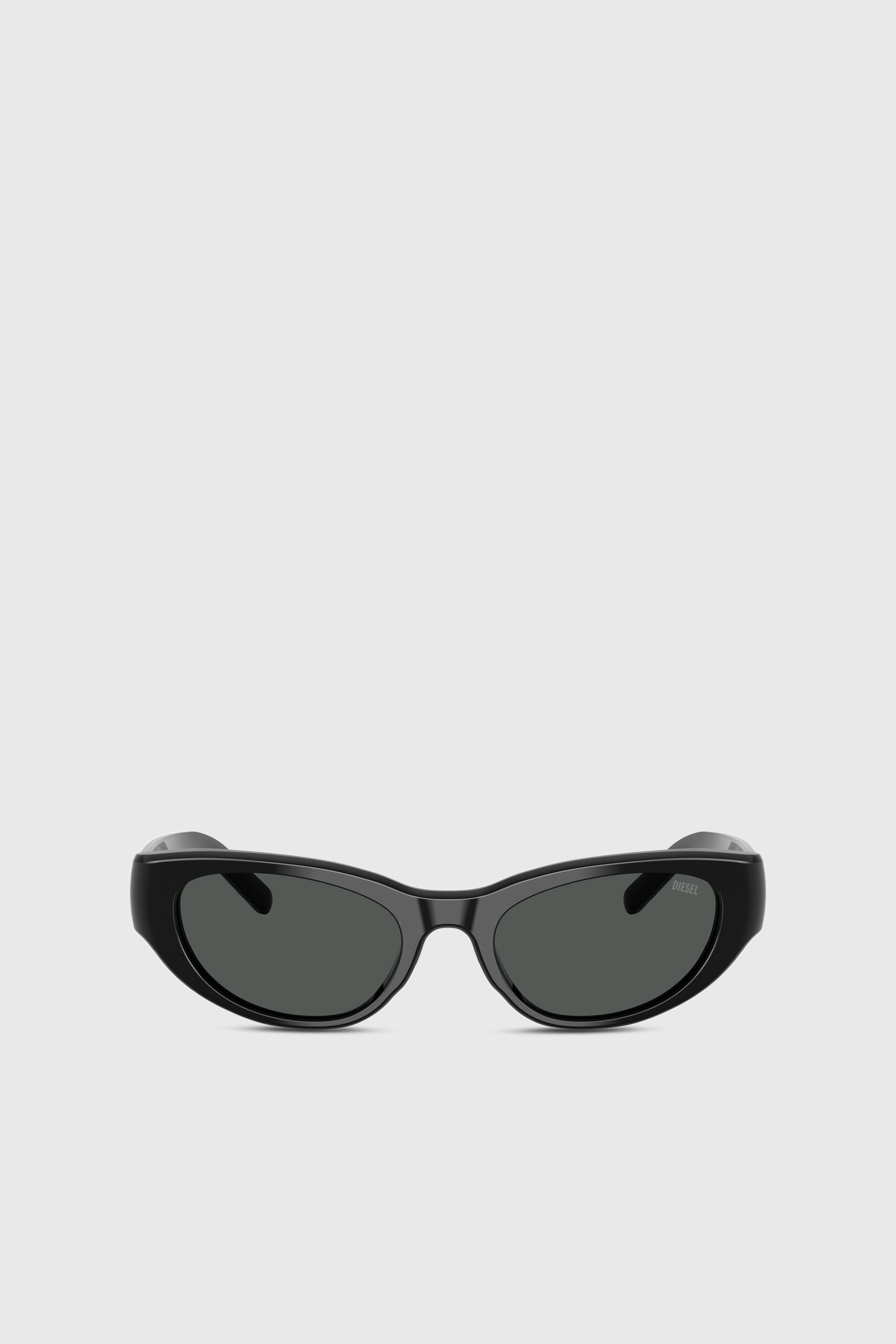 Diesel - 0DL2010U, Lunettes de soleil style &oelig;il de chat Mixte in Noir - 1