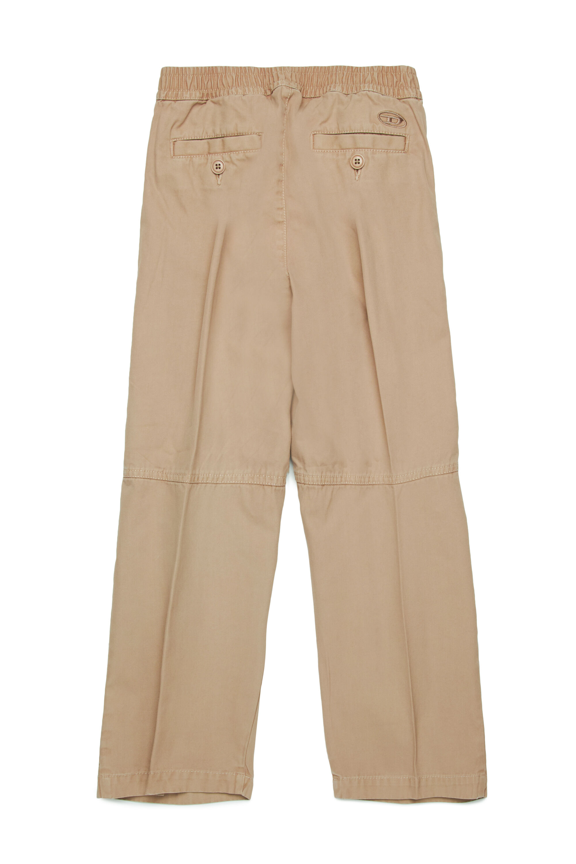 Diesel - PTINO, Man Workwear trousers with Oval D in Brown - Image 2