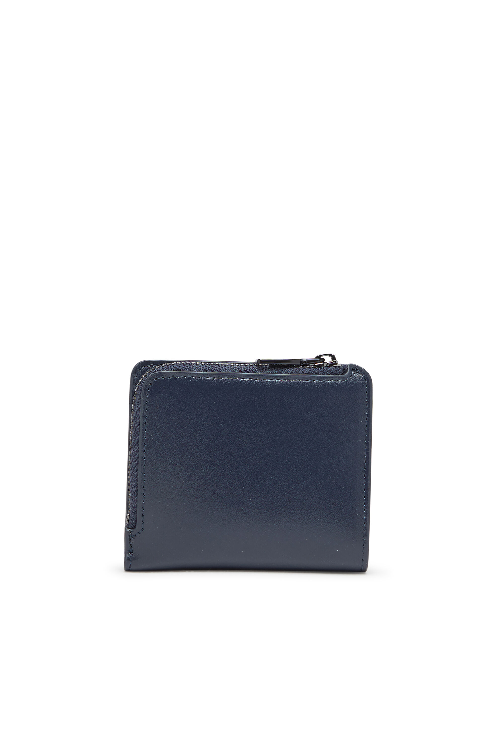 Diesel - HOLI -D BI FOLD ZIP L, Portacarte in pelle con chiusura zip Uomo in Blu - 2