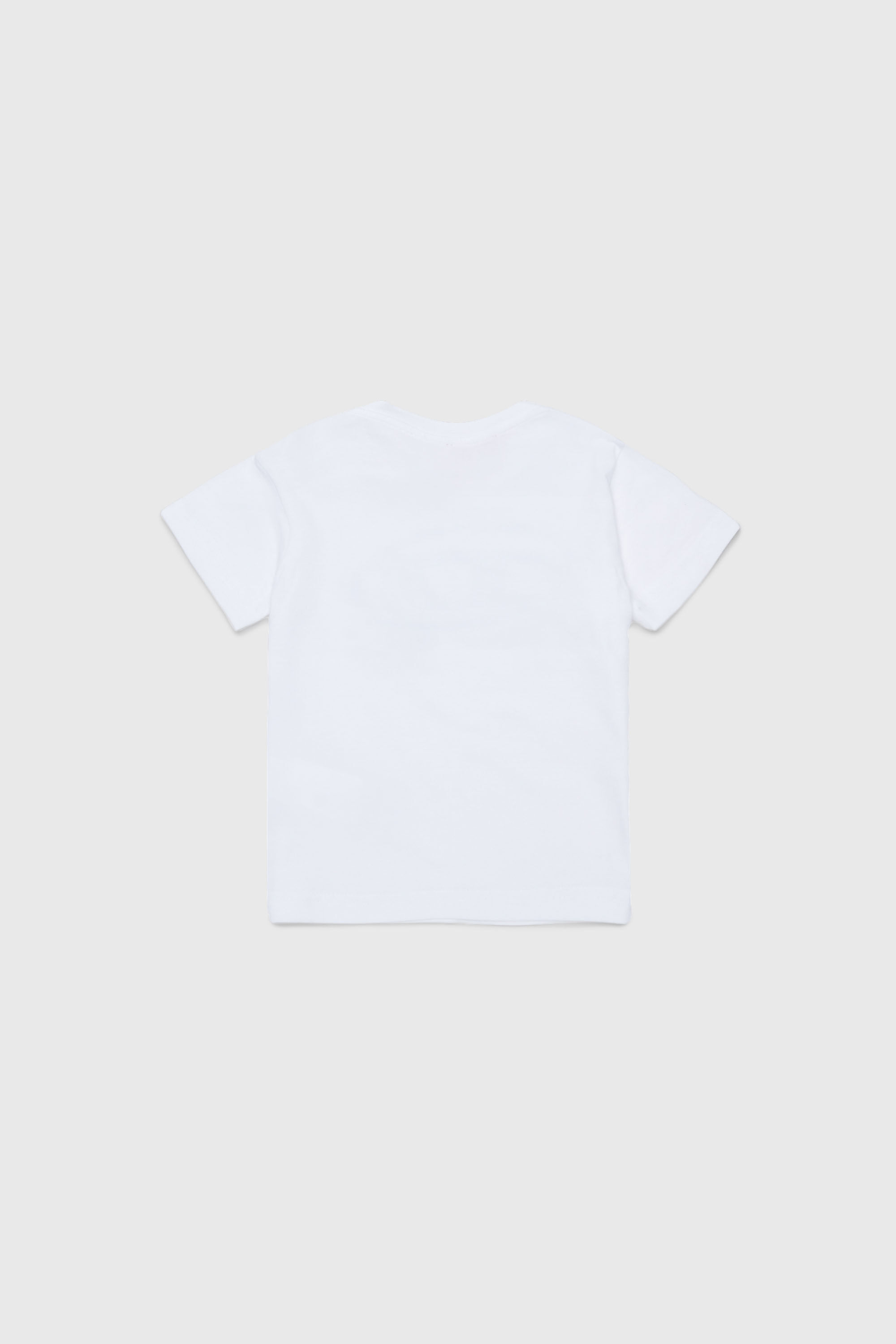 Diesel - TIELB, T-shirt in cotone con stampa Oval D Uomo in Bianco - 2