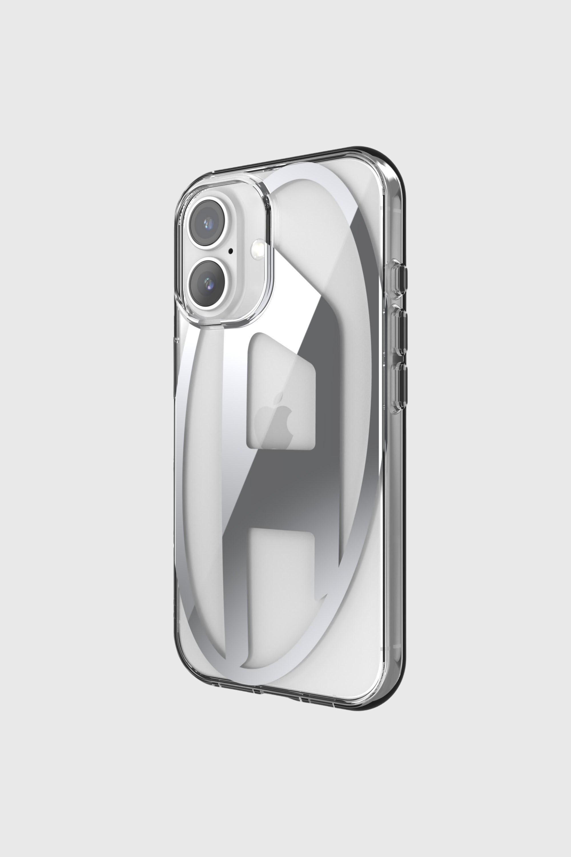 Diesel - 60139 AOP CASE, Coque pour l'iP 16 Mixte in Gris argent&eacute; - 3