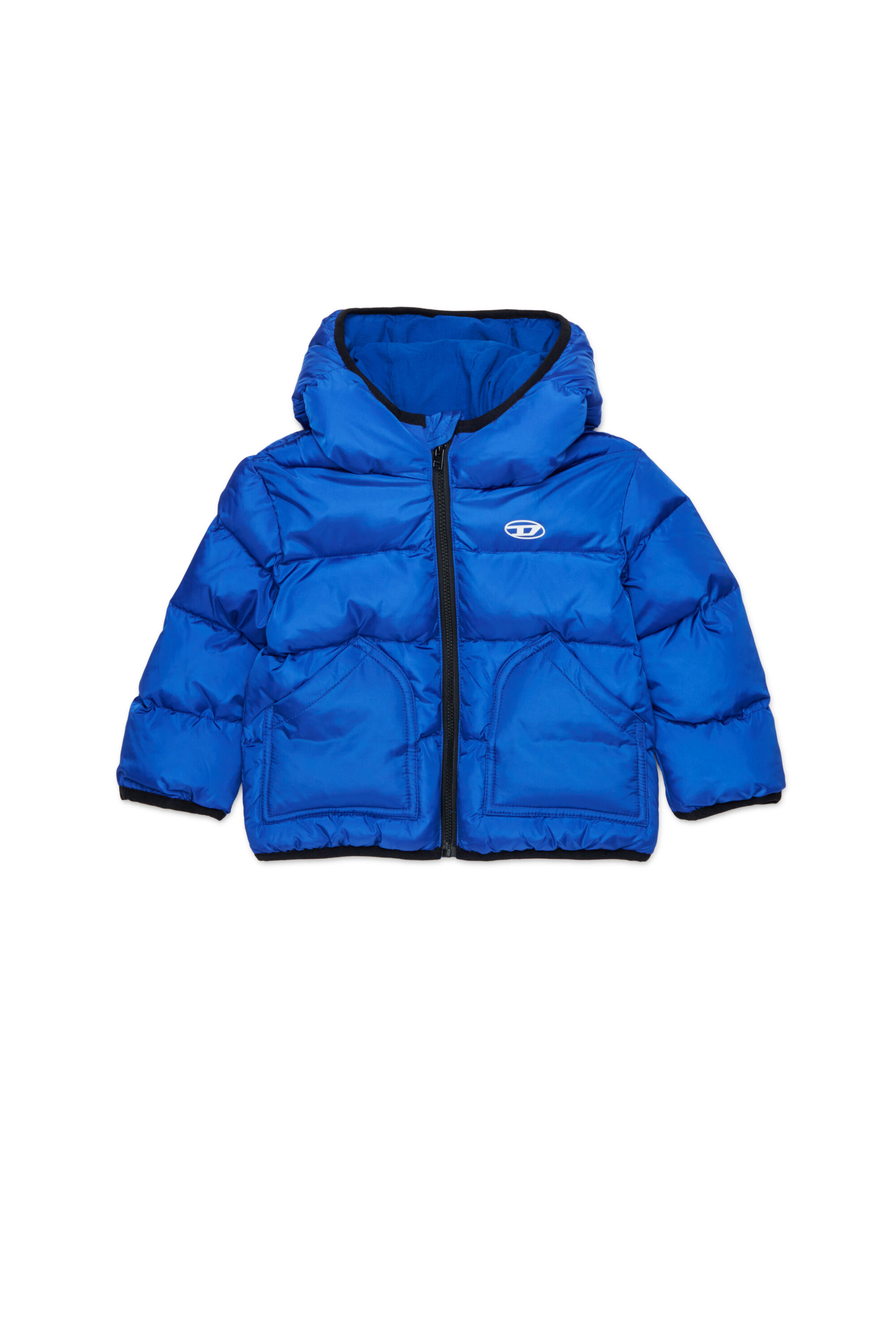 Diesel - JSIPB, Doudoune avec logo Oval D Mixte in Bleu - 1