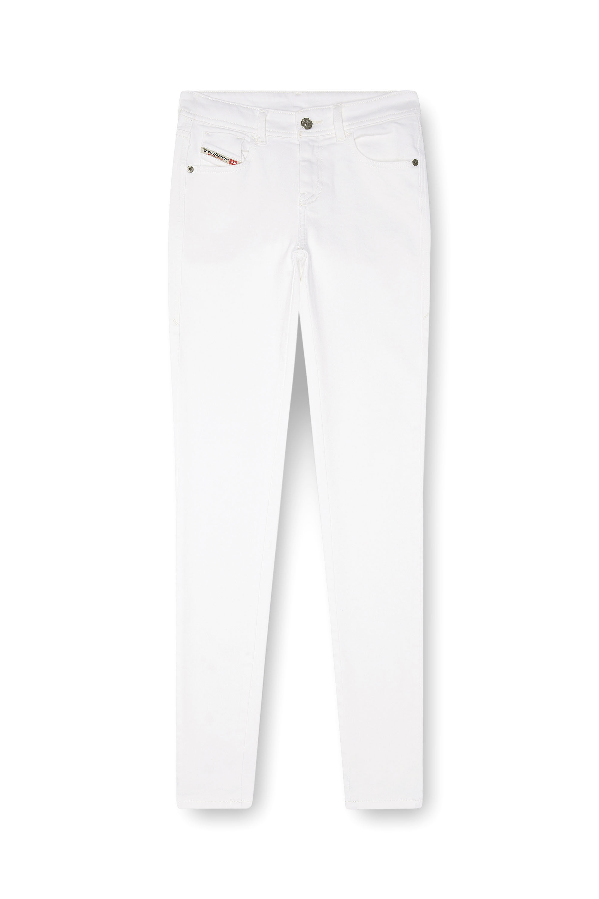 Diesel - Damen Super skinny Jeans 2017 Slandy 09F90, Weiß - Image 2