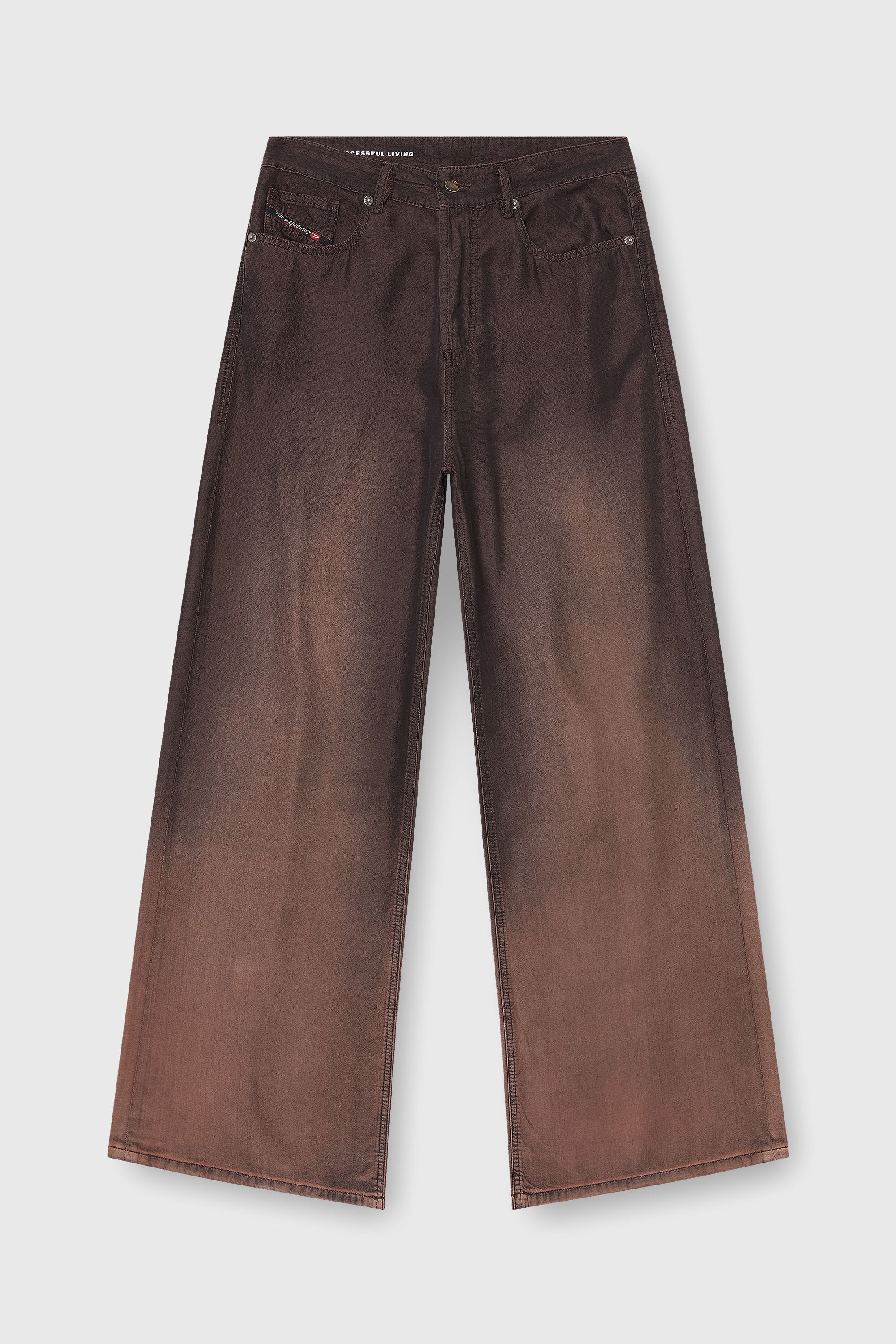 Diesel - Relaxed Jeans 1996 D-Sire 068YF Donna, Marrone - Image 6
