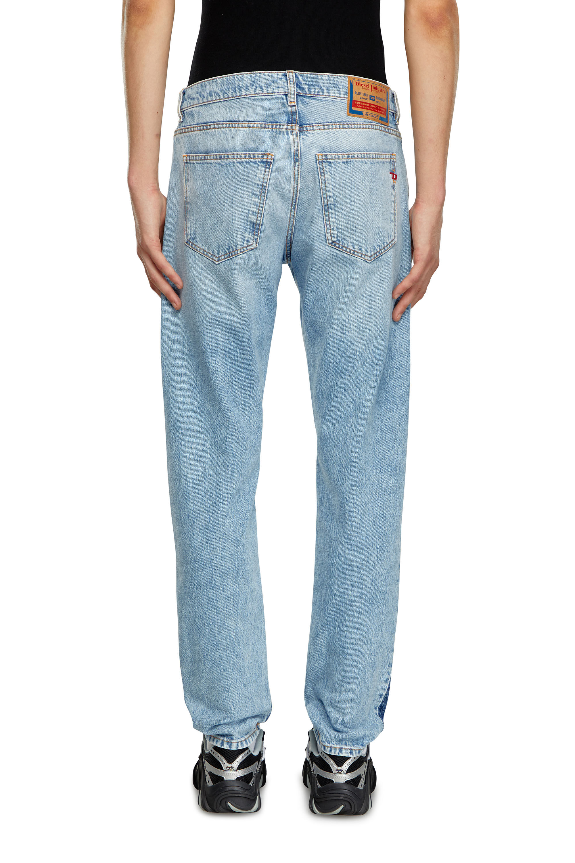 Diesel - Slim Jeans 2019 D-Strukt 0GHAC, Bleu Clair - Image 4