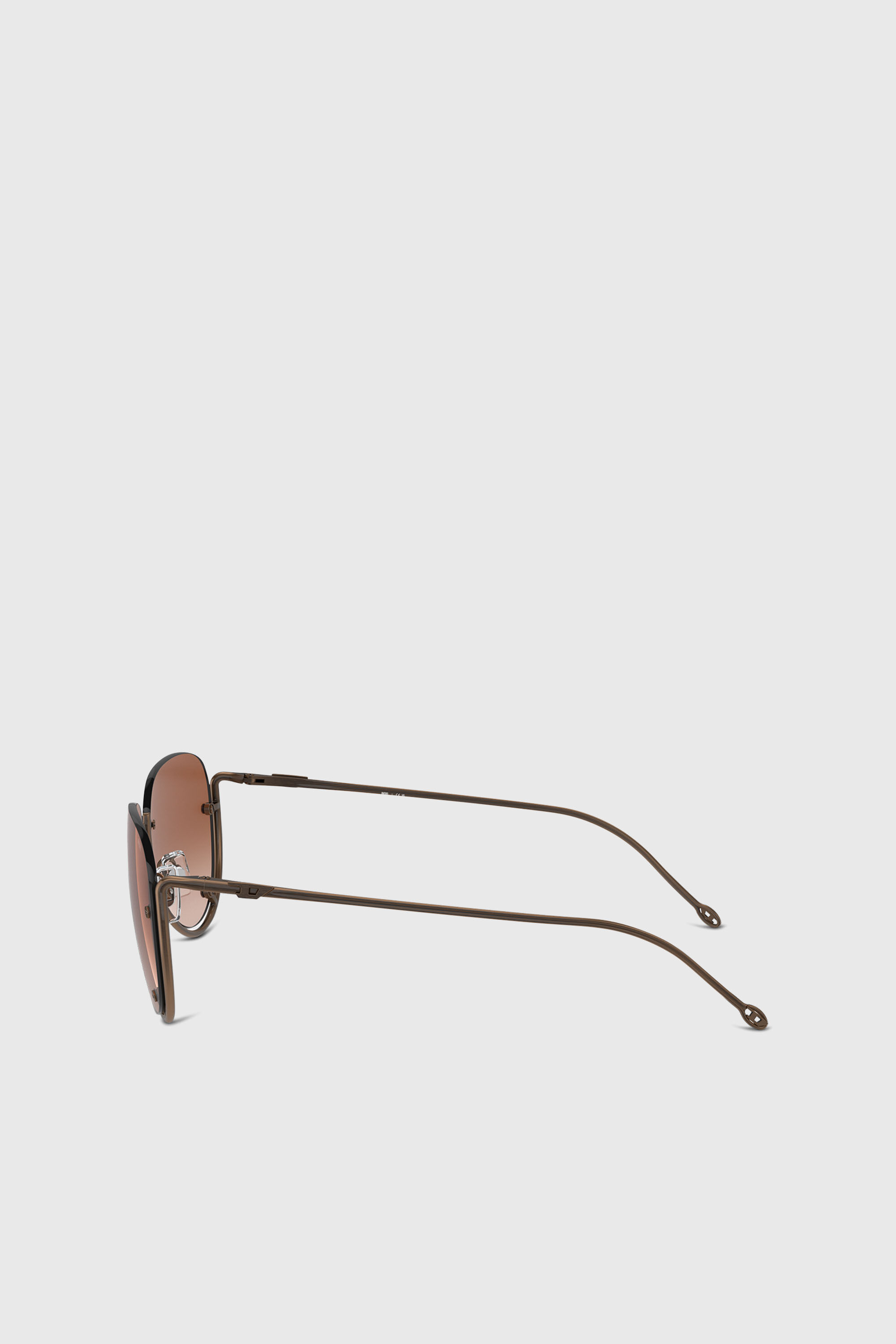 Diesel - 0DL1003, Unisex Brille in Pilotenform in Bronze - 2