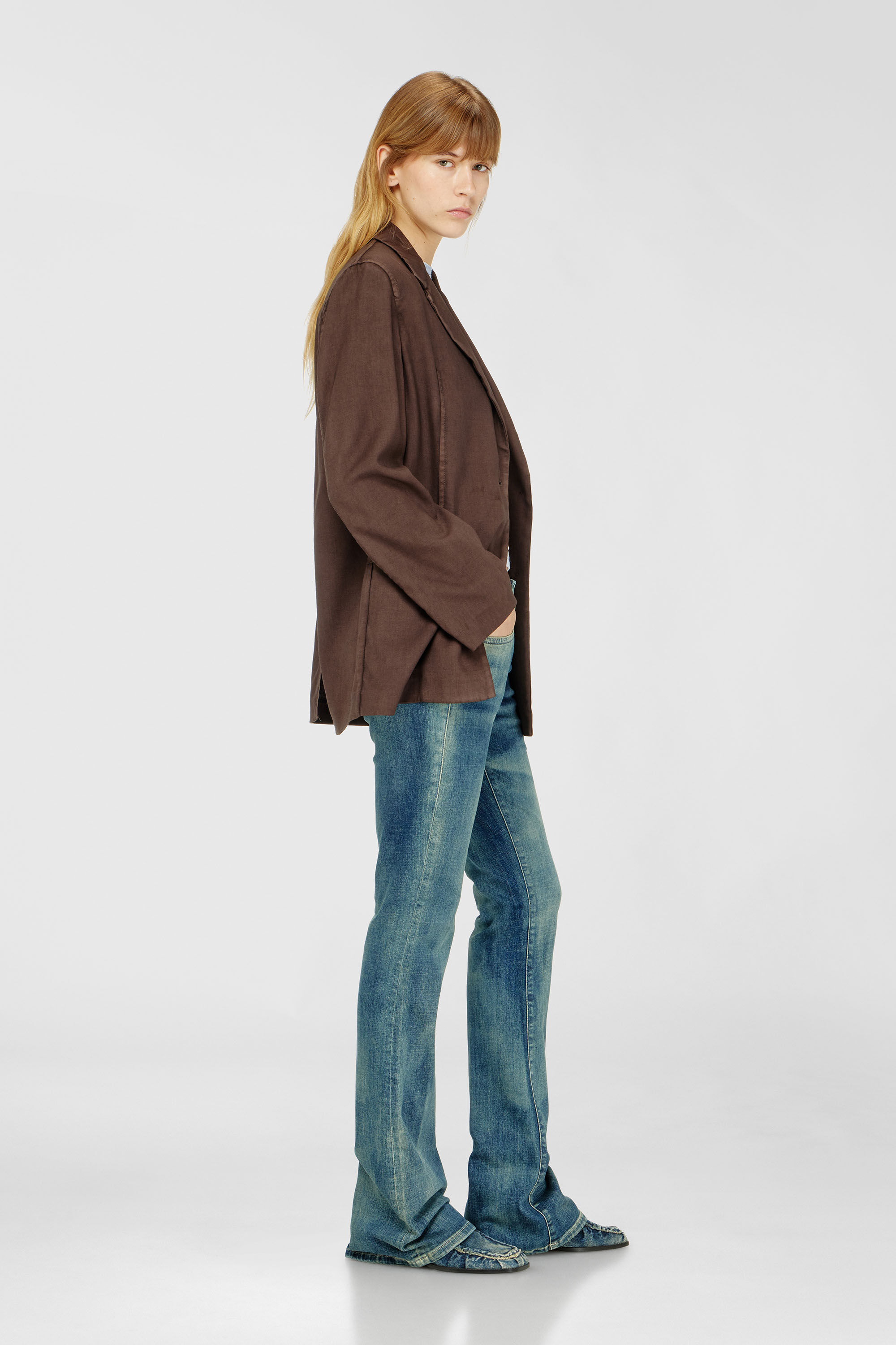 Diesel - Bootcut Jeans 1969 D-Ebbey 09P41 Donna, Blu medio - Image 2