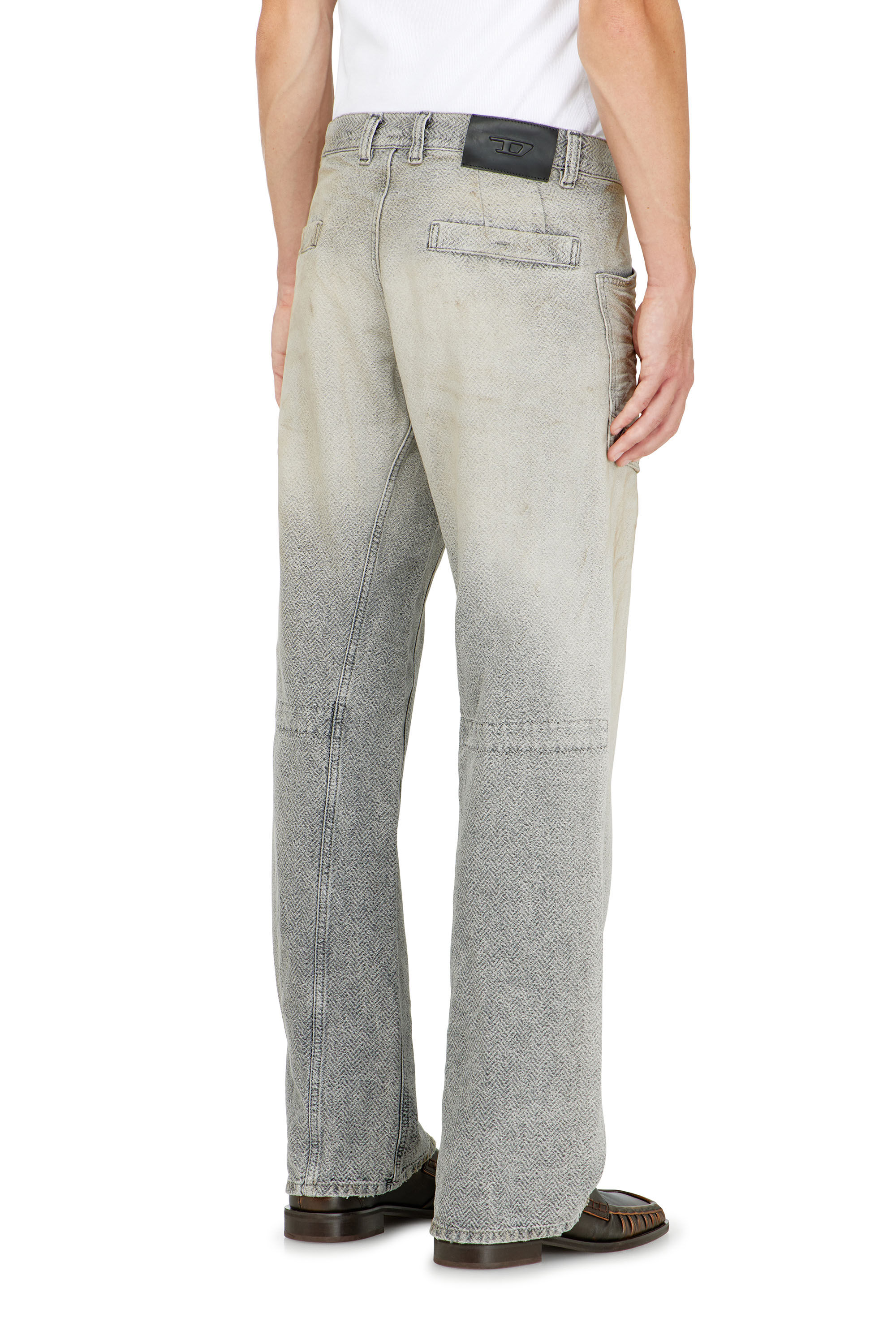 Diesel - Herren Relaxed Jeans D-Zeta 09Q11, Grau - 5
