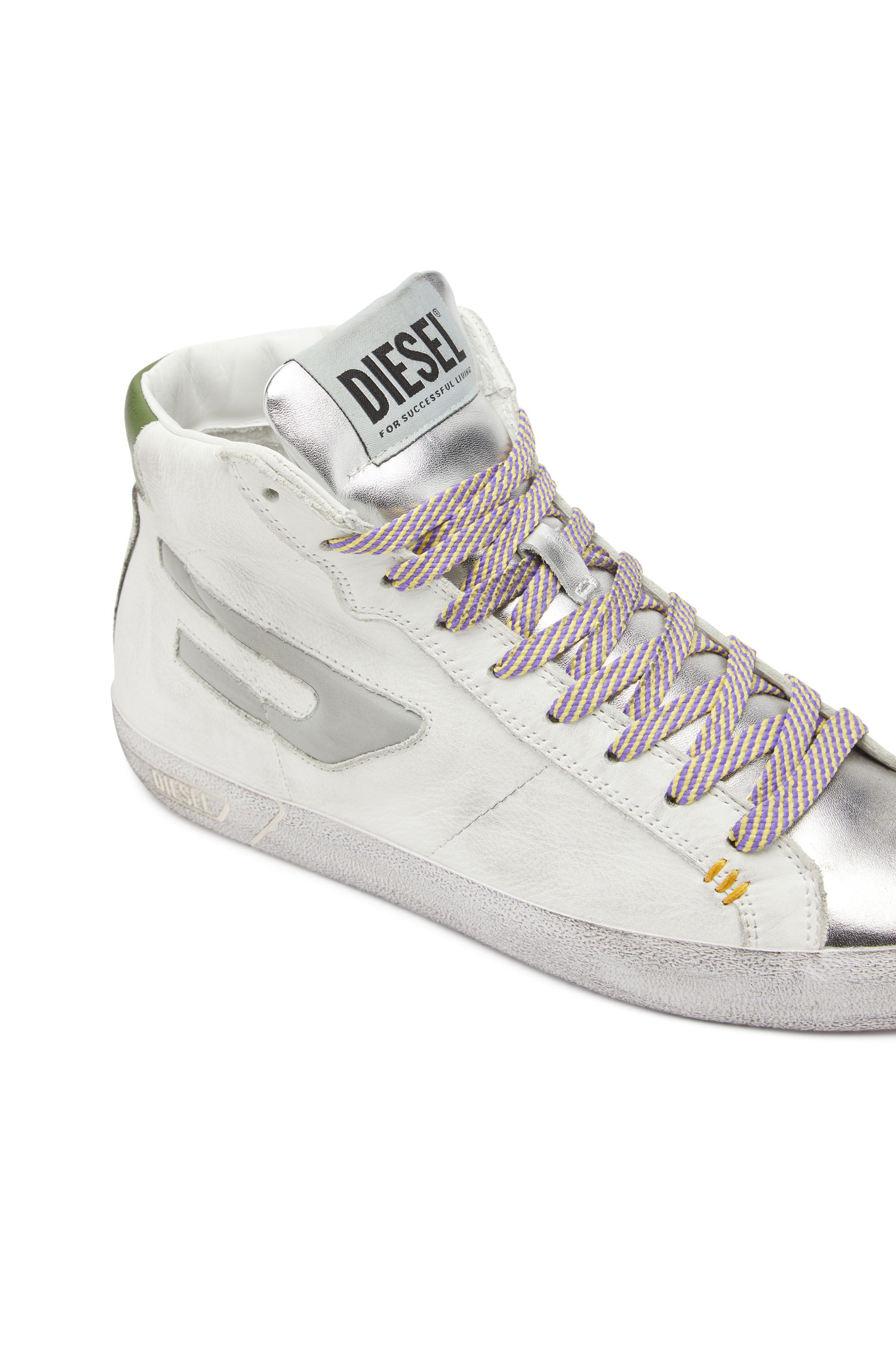 Diesel - S-LEROJI MID X, Bianco/Grigio - Image 6