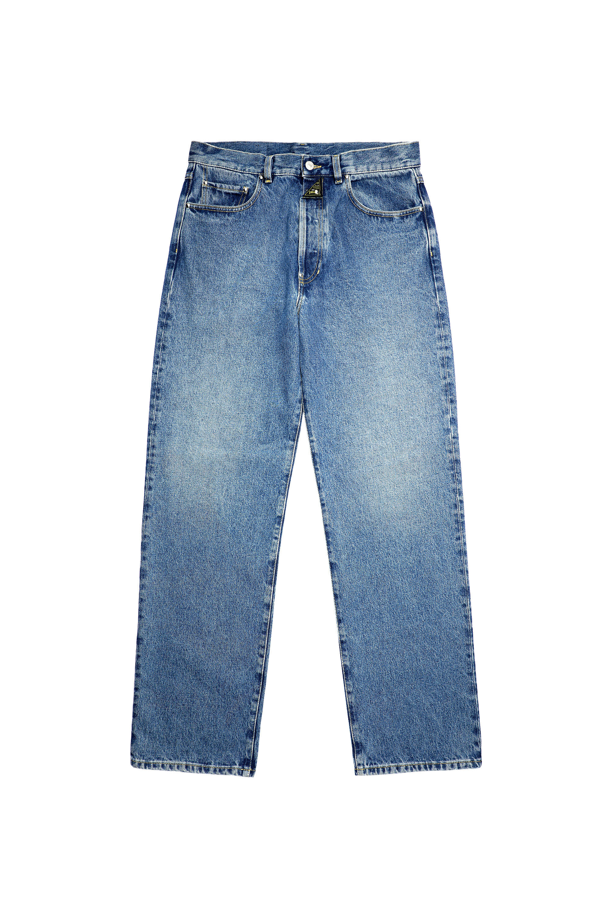 Diesel - DXD-2P2 0EHAQ Straight Jeans, Blu medio - Image 2