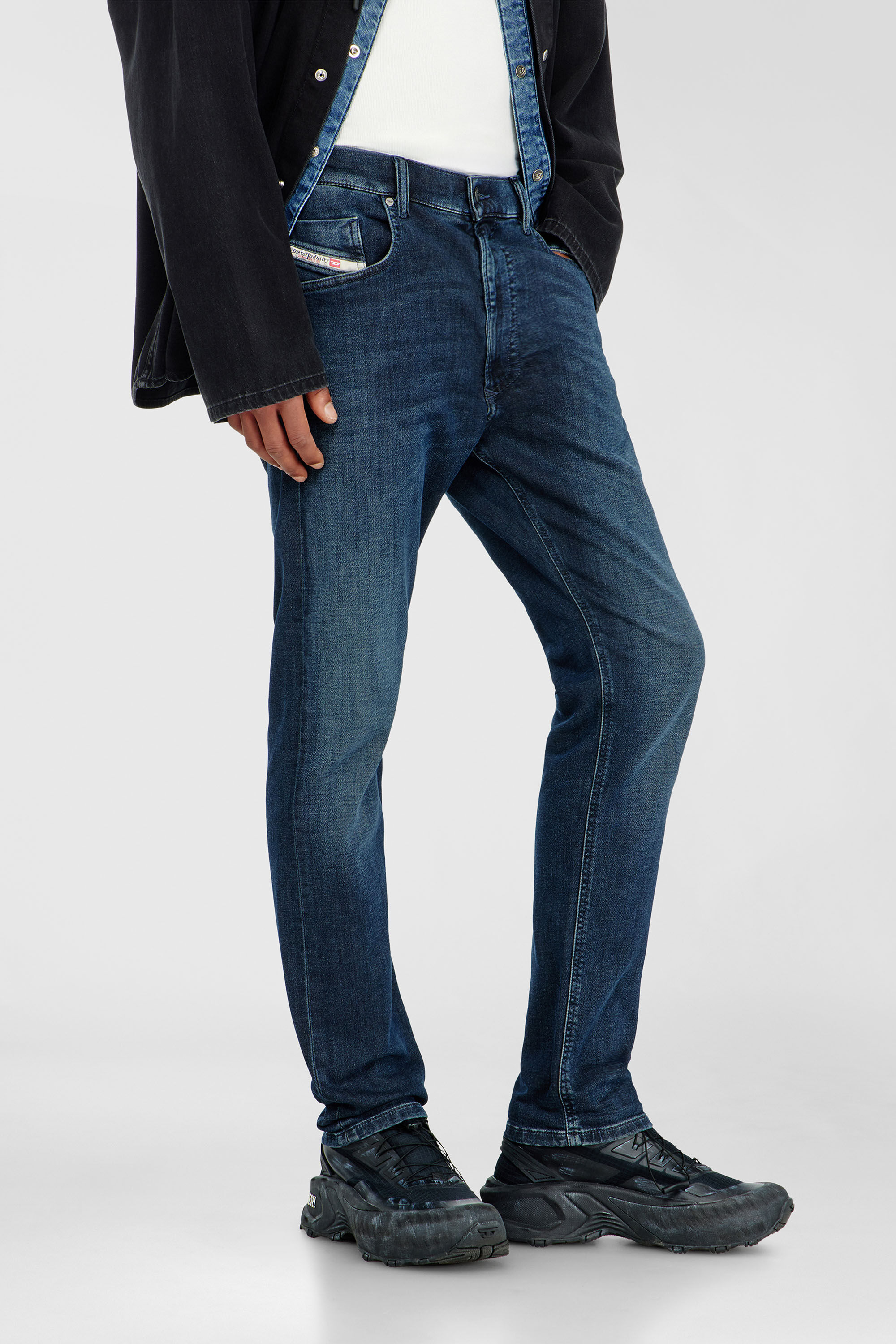 Diesel - Herren Regular 2032 D-Krooley-BW Joggjeans&reg; 09P94, Dunkelblau - 5