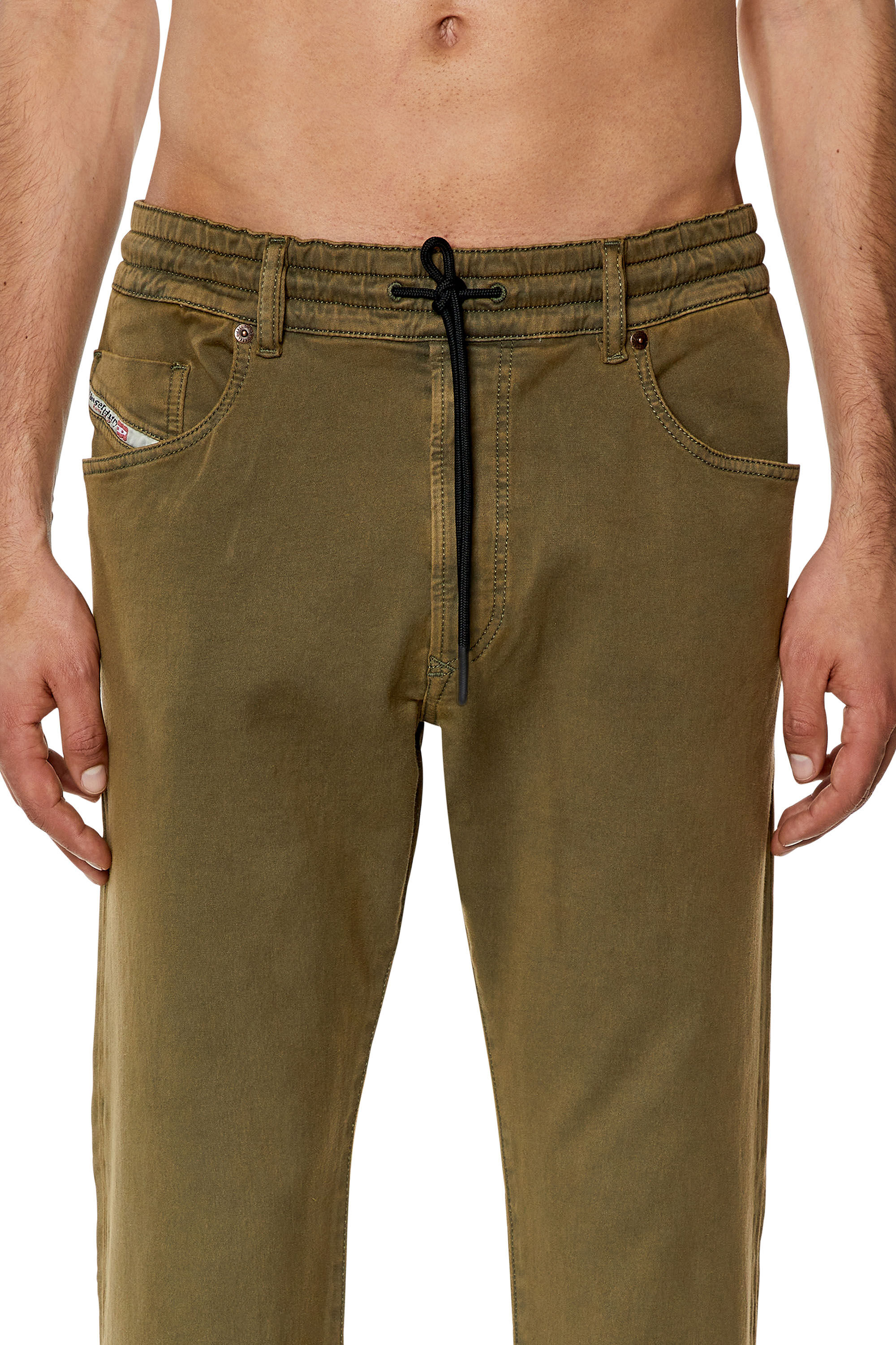 Diesel - Tapered Krooley JoggJeans® 068DY, Green - Image 5