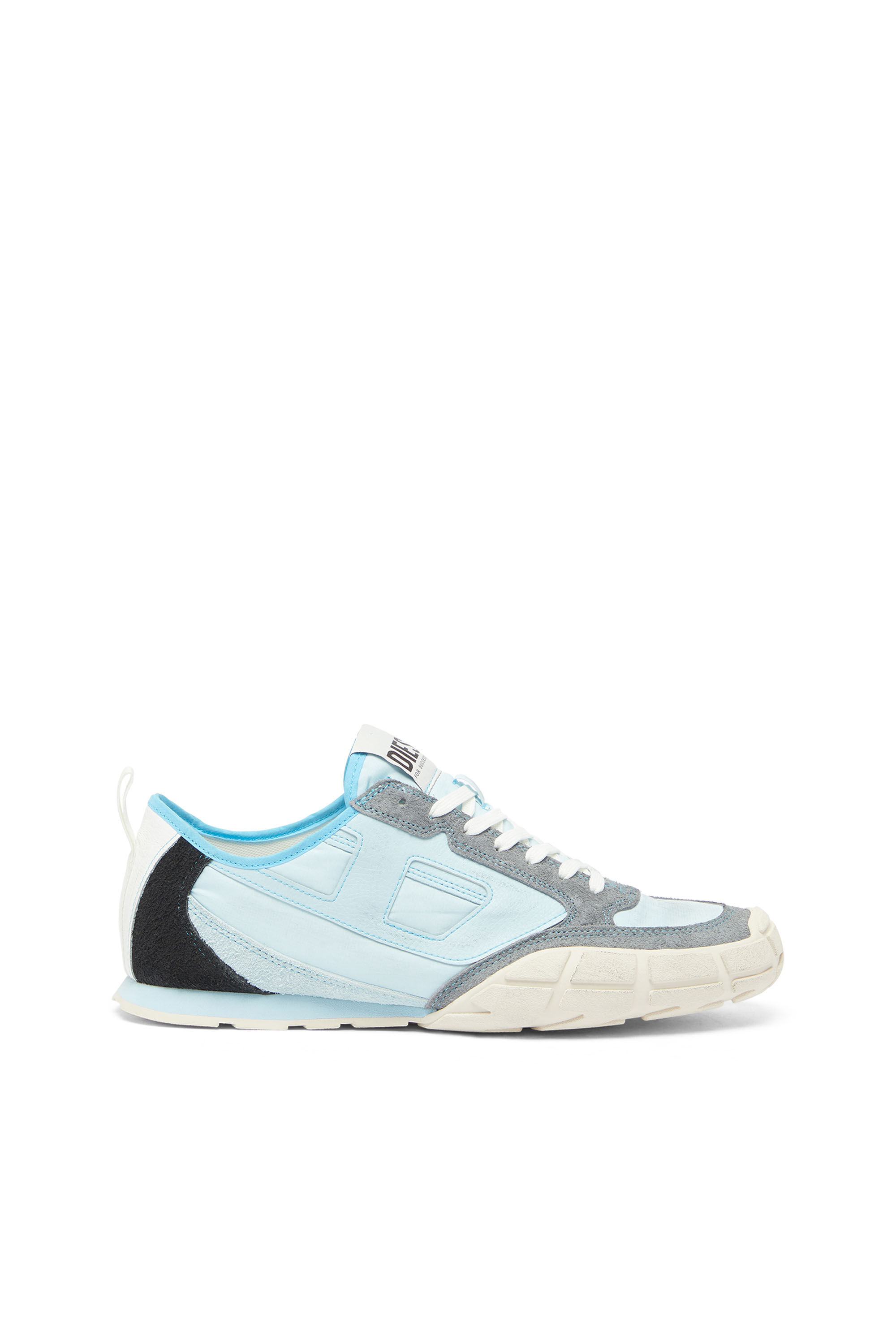 Diesel - S-PAGODHA LOW, Herren S-Pagodha &ndash; Sneakers aus Leder und Nylon in Hellblau - 1