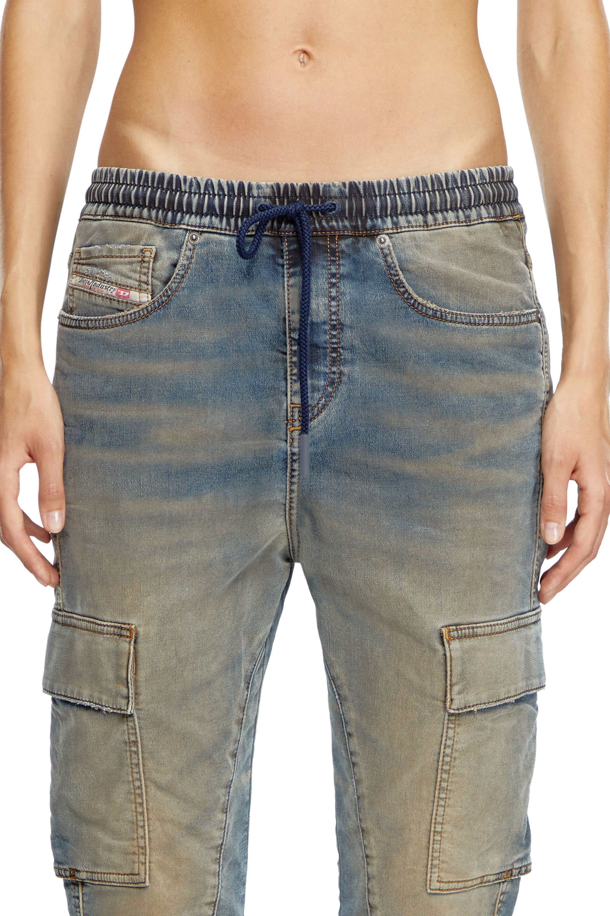 Diesel - Donna Slim 2051 D-Ursy Joggjeans® 068MB, Blu medio - Image 5