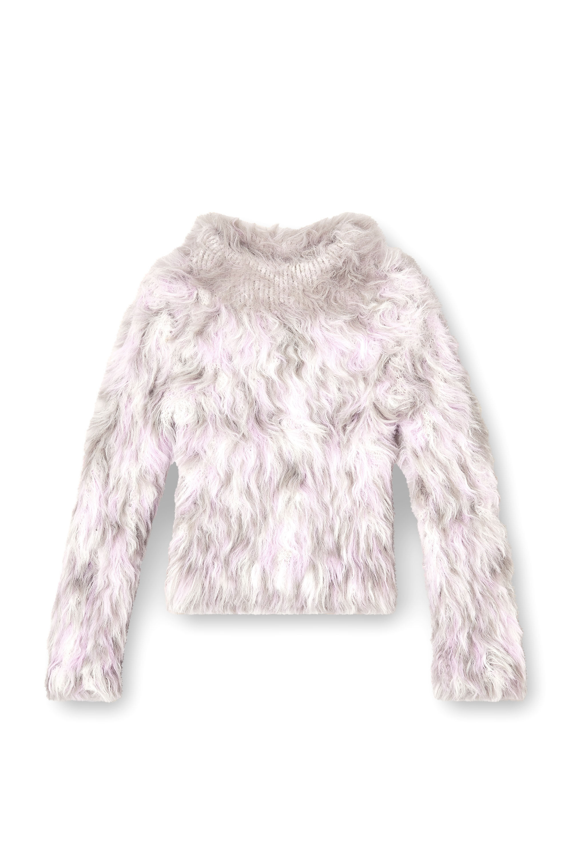 Diesel - M-ANNIKA, Pull en jacquard tricoté duveteux Femme in Polychrome - 2