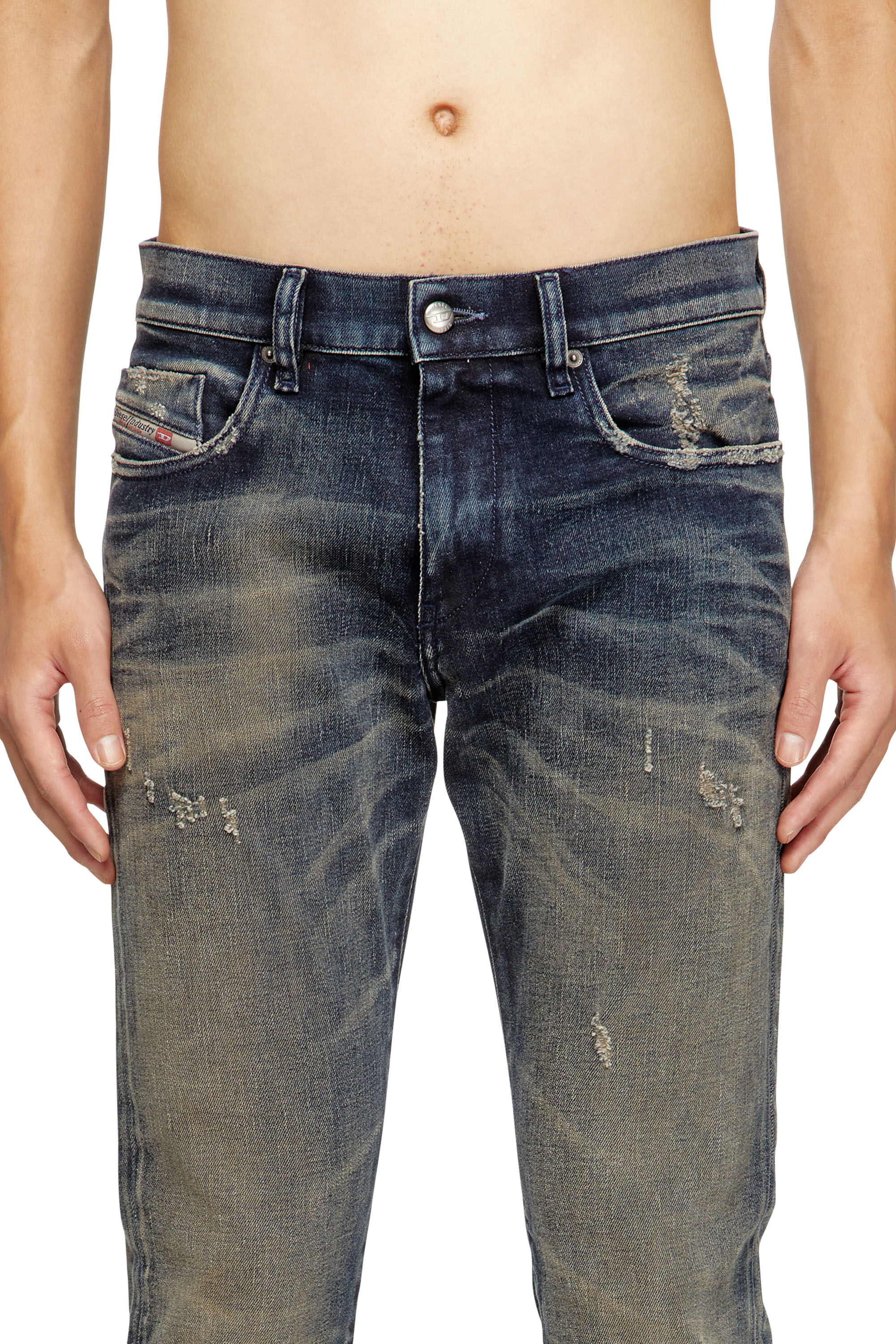 Diesel - Herren Slim Jeans 2019 D-Strukt 09M46, Dunkelblau - 5