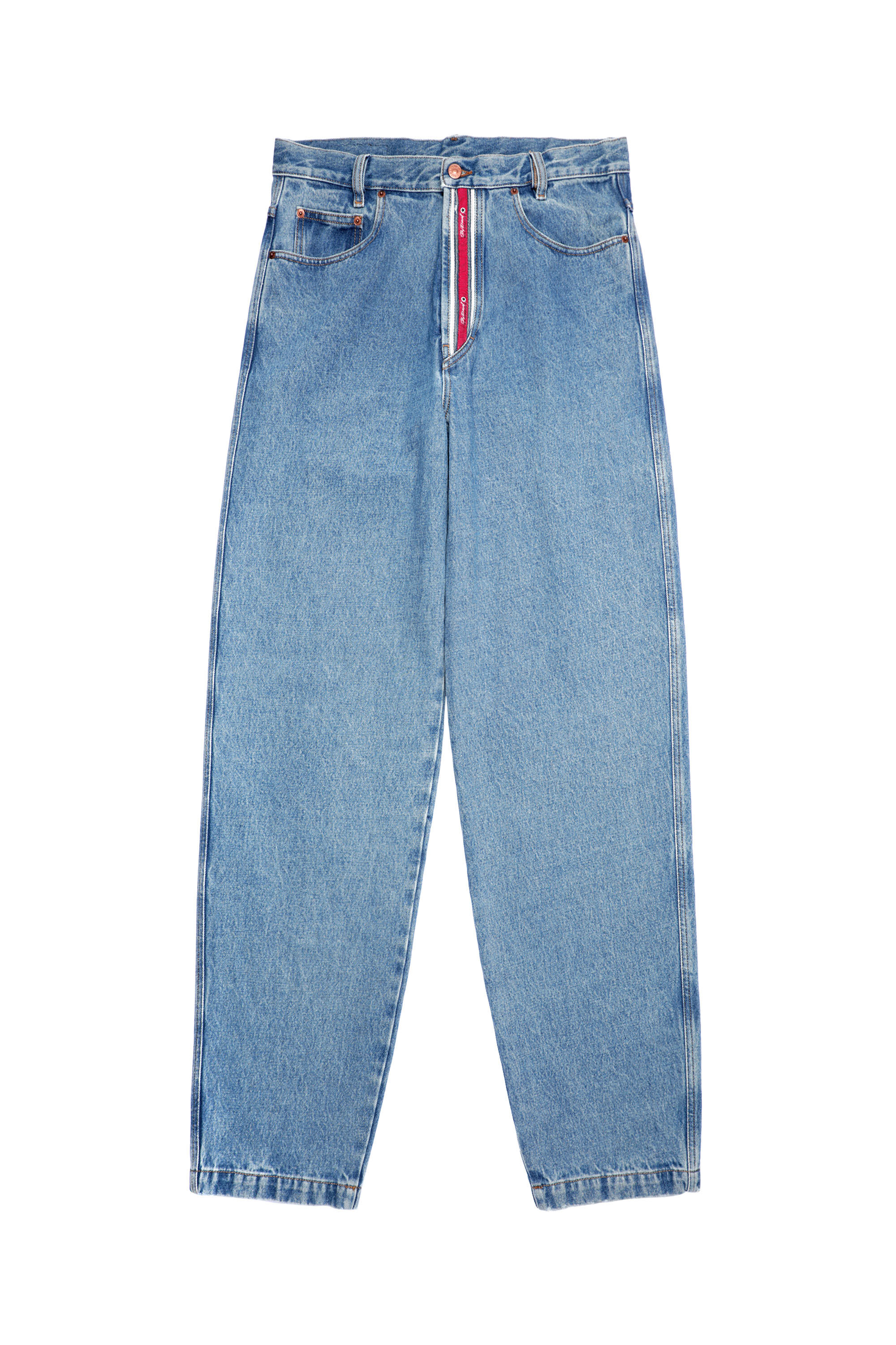 Diesel - DXD-2P1 0EHAP Straight Jeans, Blu medio - Image 2