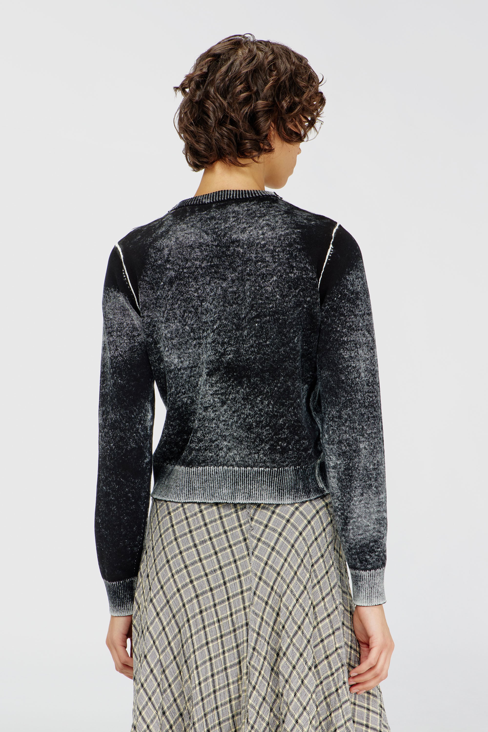 Diesel - M-LOVRE, Maglia con stampa interna sfumata Donna in Multicolor - 4