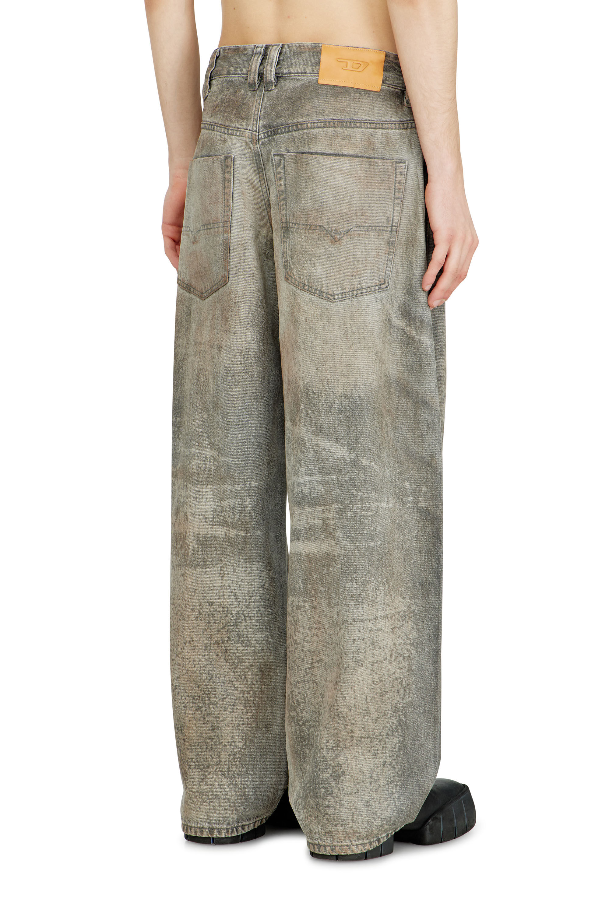 Diesel - Relaxed Jeans 1997 D-Enim-M 09P24 Mixte, Gris - Image 4