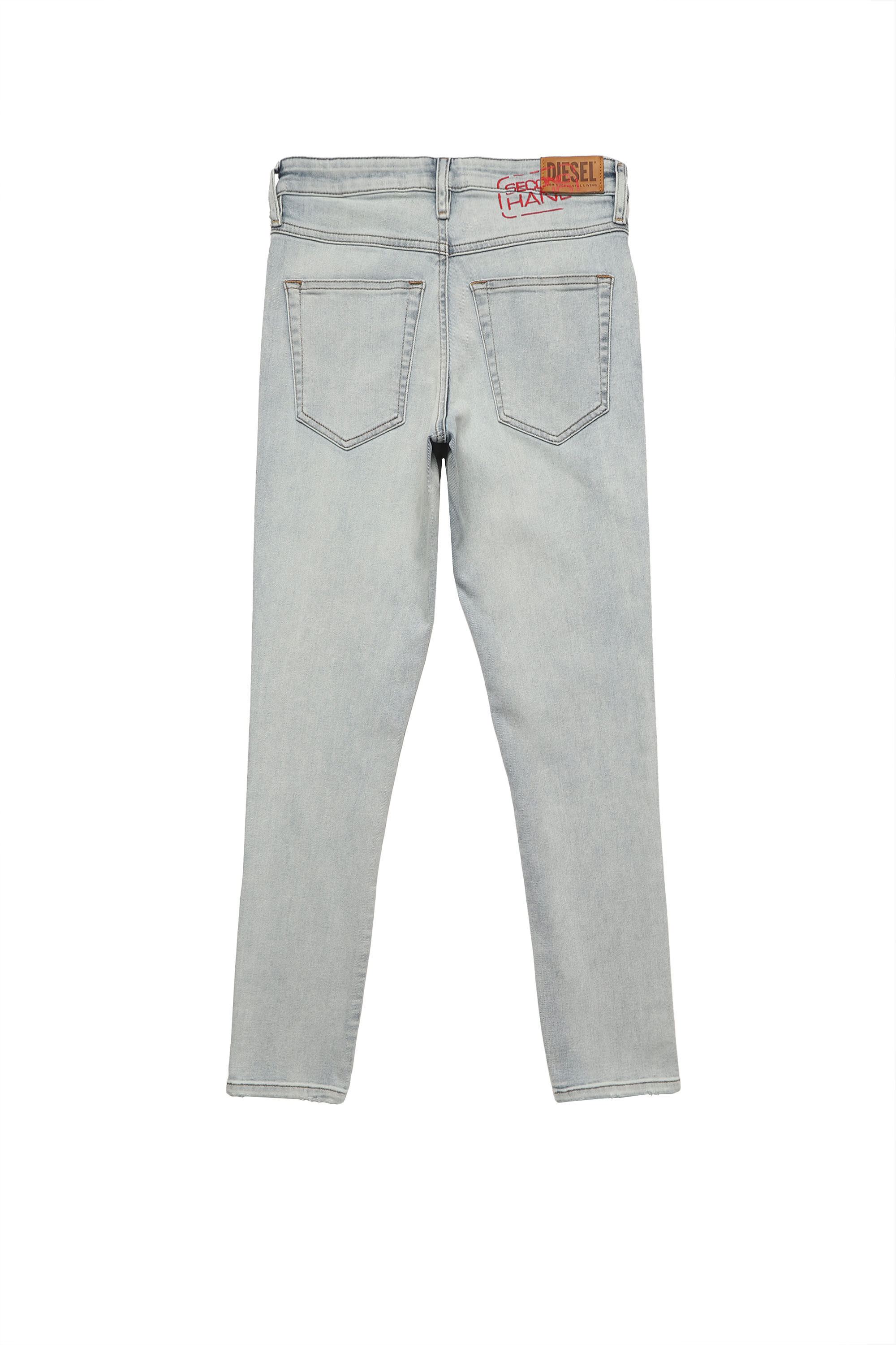 Diesel - BABHILA-BS, Damen Diesel Damen - Jeans Hellblau in Hellblau - 2