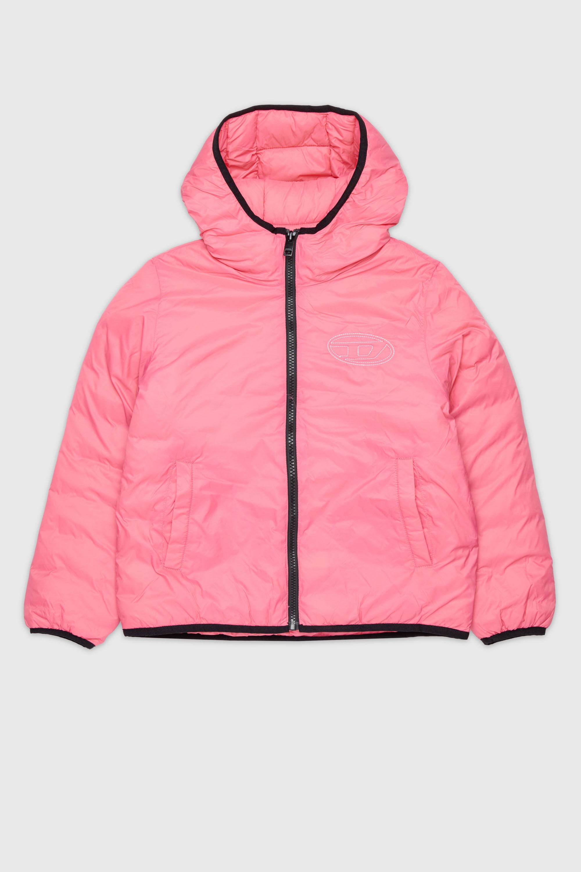 Diesel - JOSIPLS, Unisex Kapuzjacke aus wattiertem Nylon in null - 1