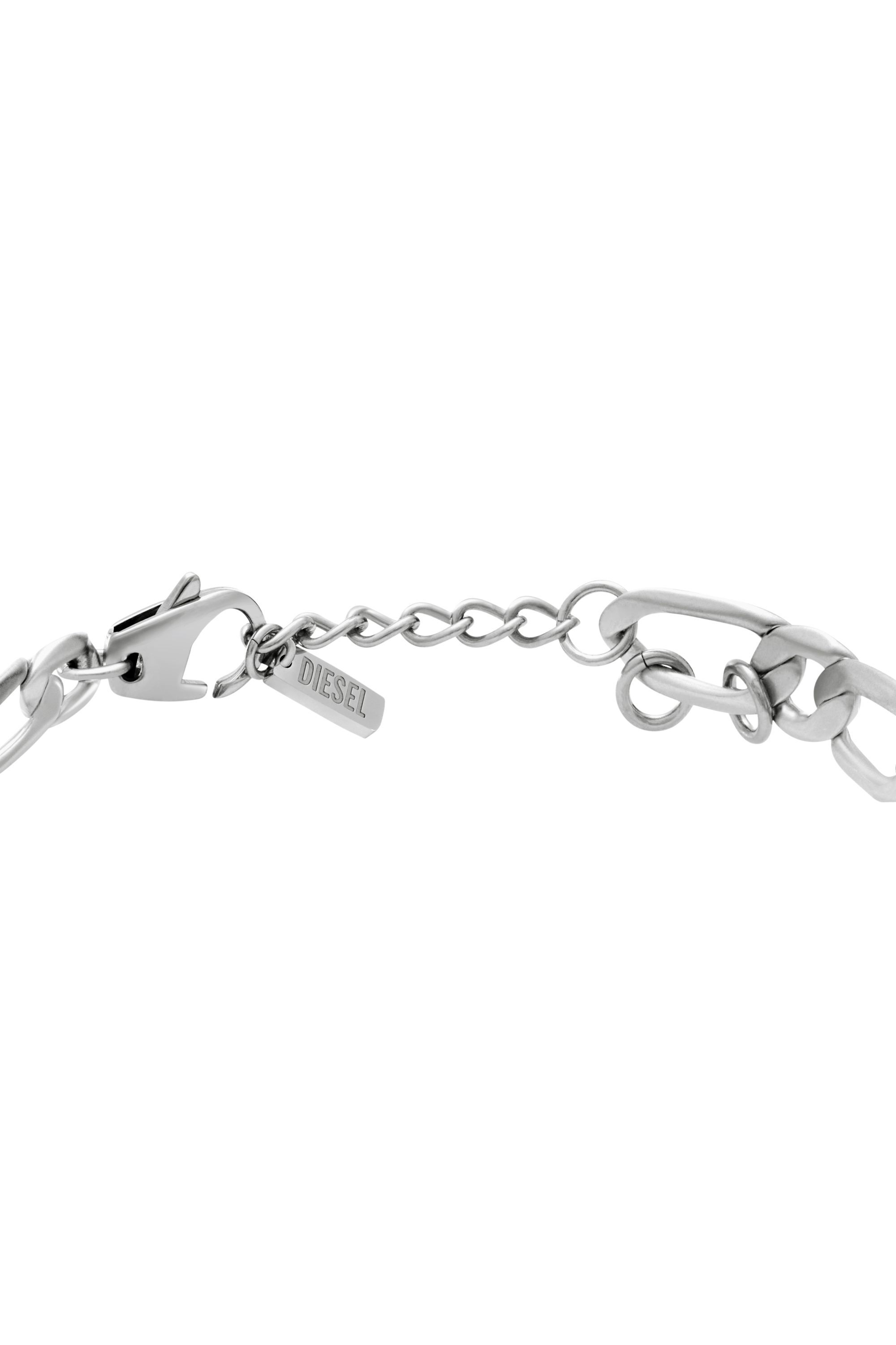 Diesel - DX1599040, Bracciale a catena in acciaio inox e ottone Unisex in Argento - 2