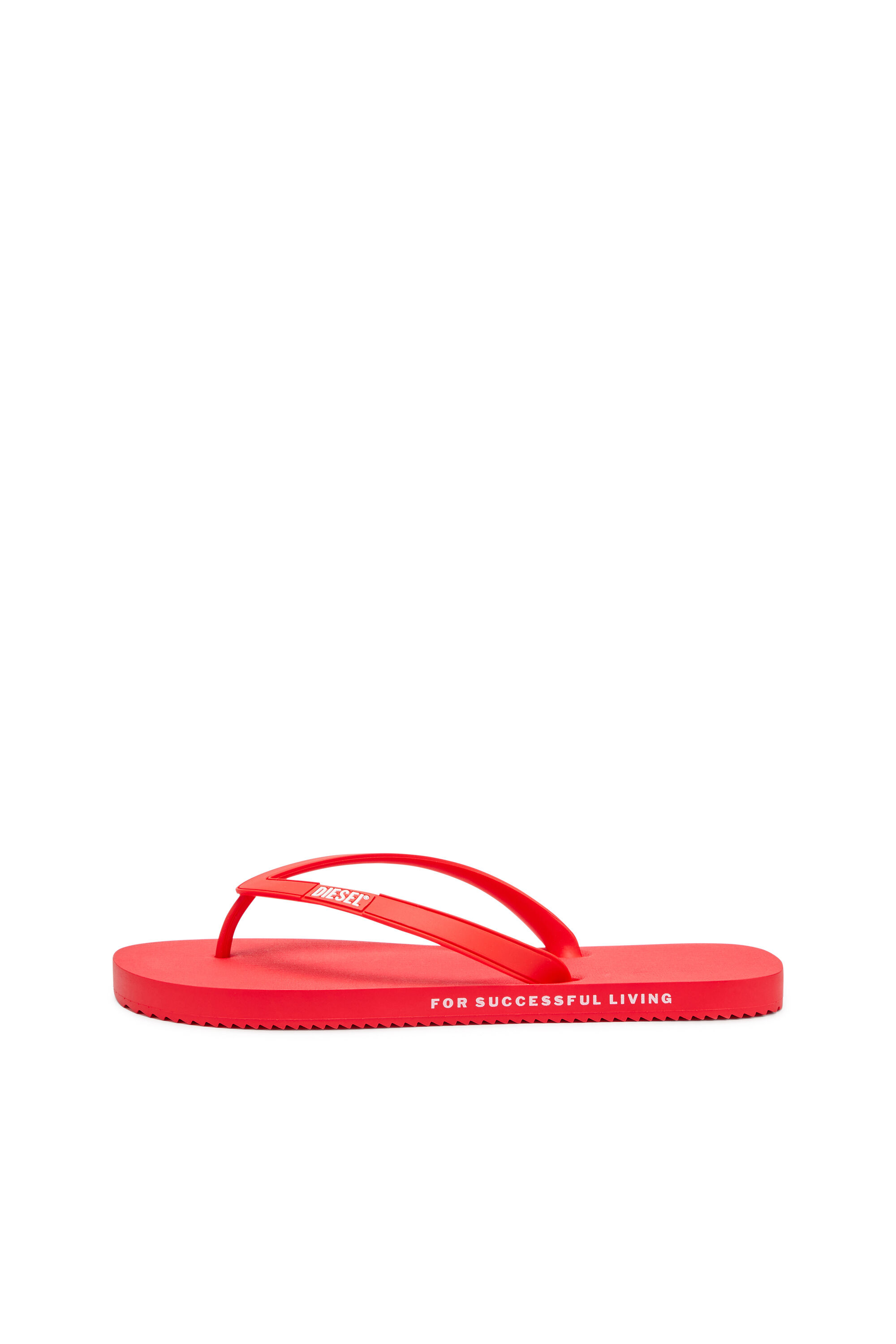 Diesel - SA-RIO W, Sa-Rio-Tongs en caoutchouc Femme in Rouge - 7