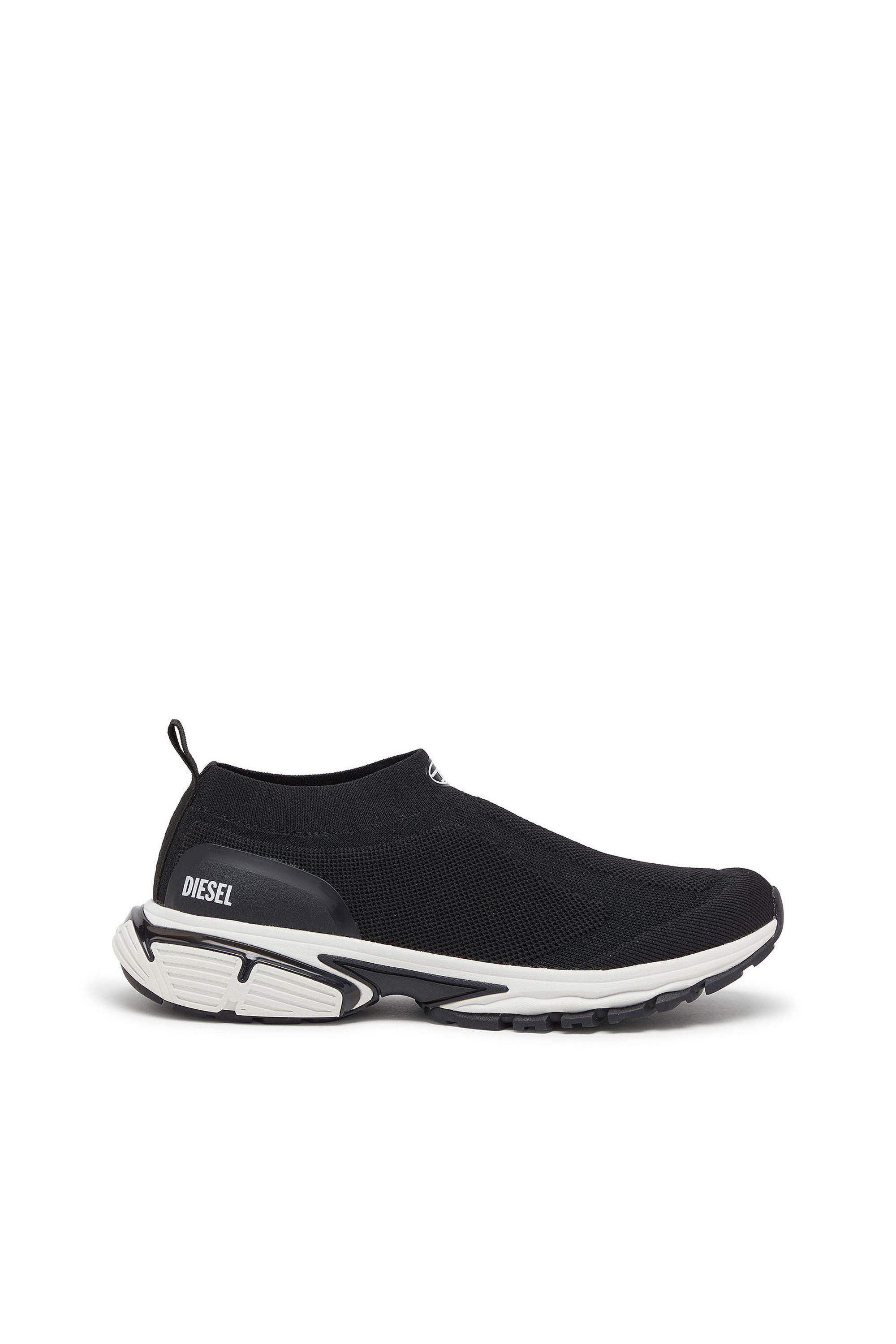 Diesel - S-PRO-V-DENSE-SOCKS, Herren Pro-V-Dense-Slip-on-Strick-Sockenturnschuhe in Schwarz - 1