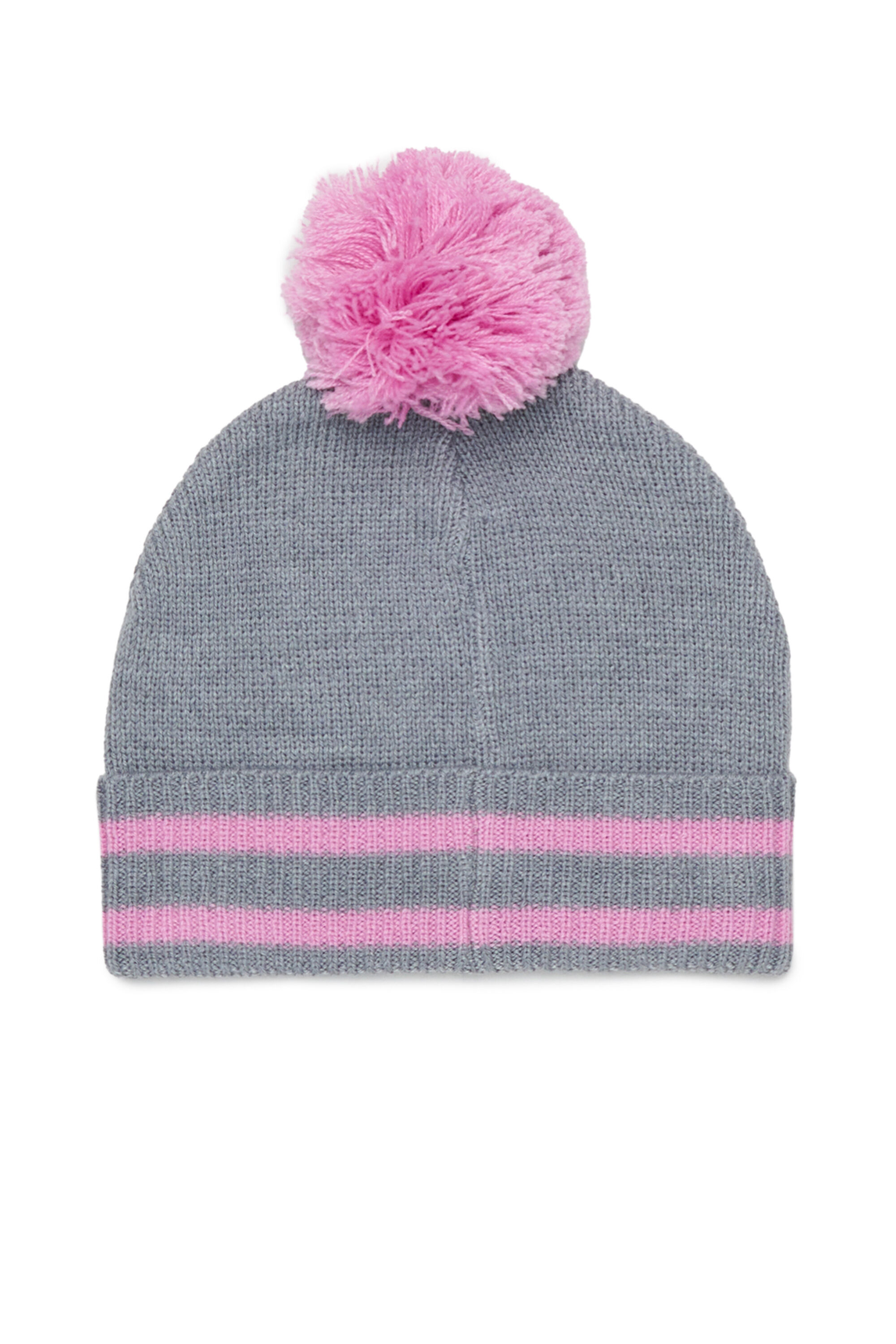 Diesel - FUTEEB, Berretto a righe con pompon in misto lana Unisex in Multicolor - 2