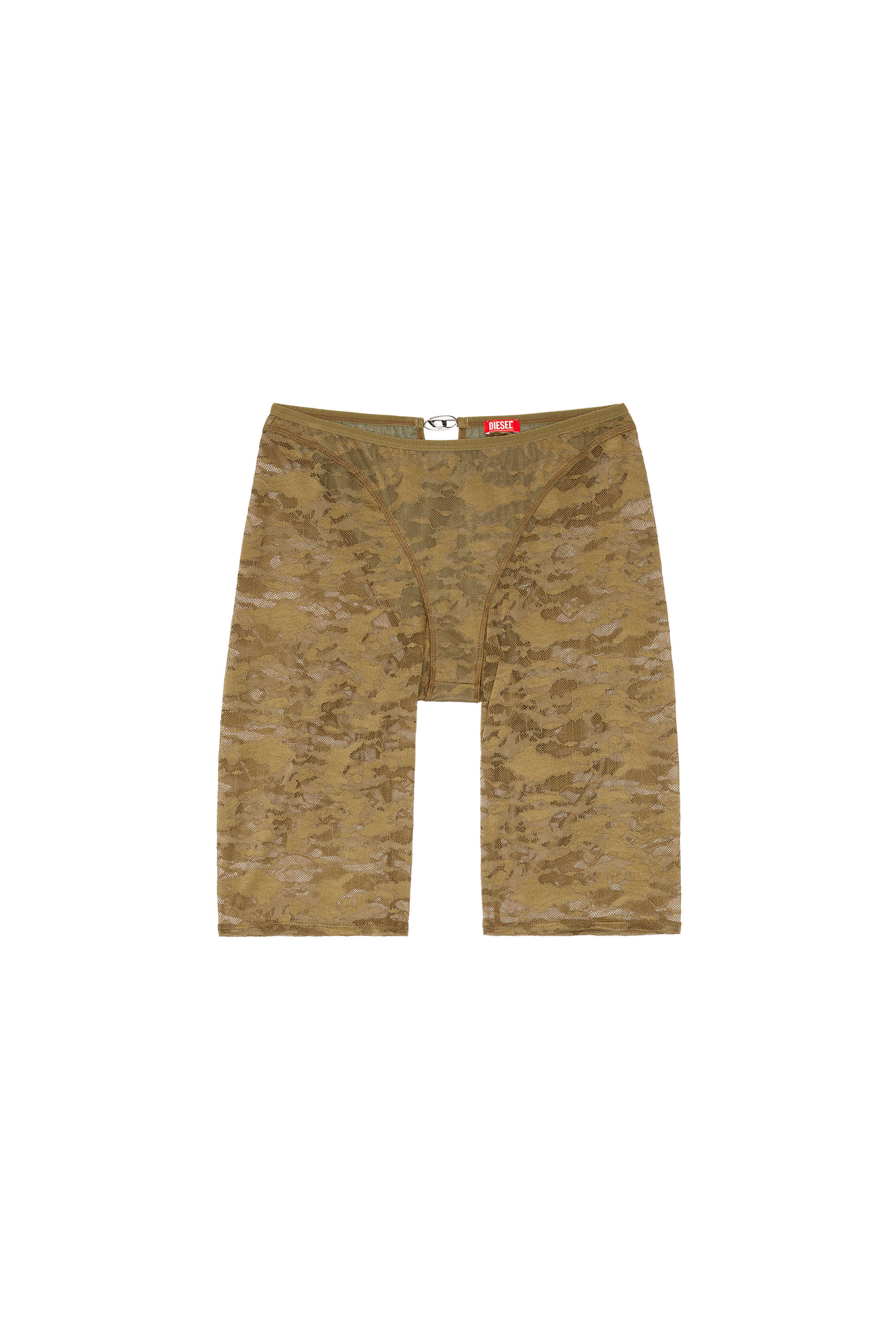 Diesel - UFLB-D-OVAL-LACE-SHORT, Military Green - Image 1