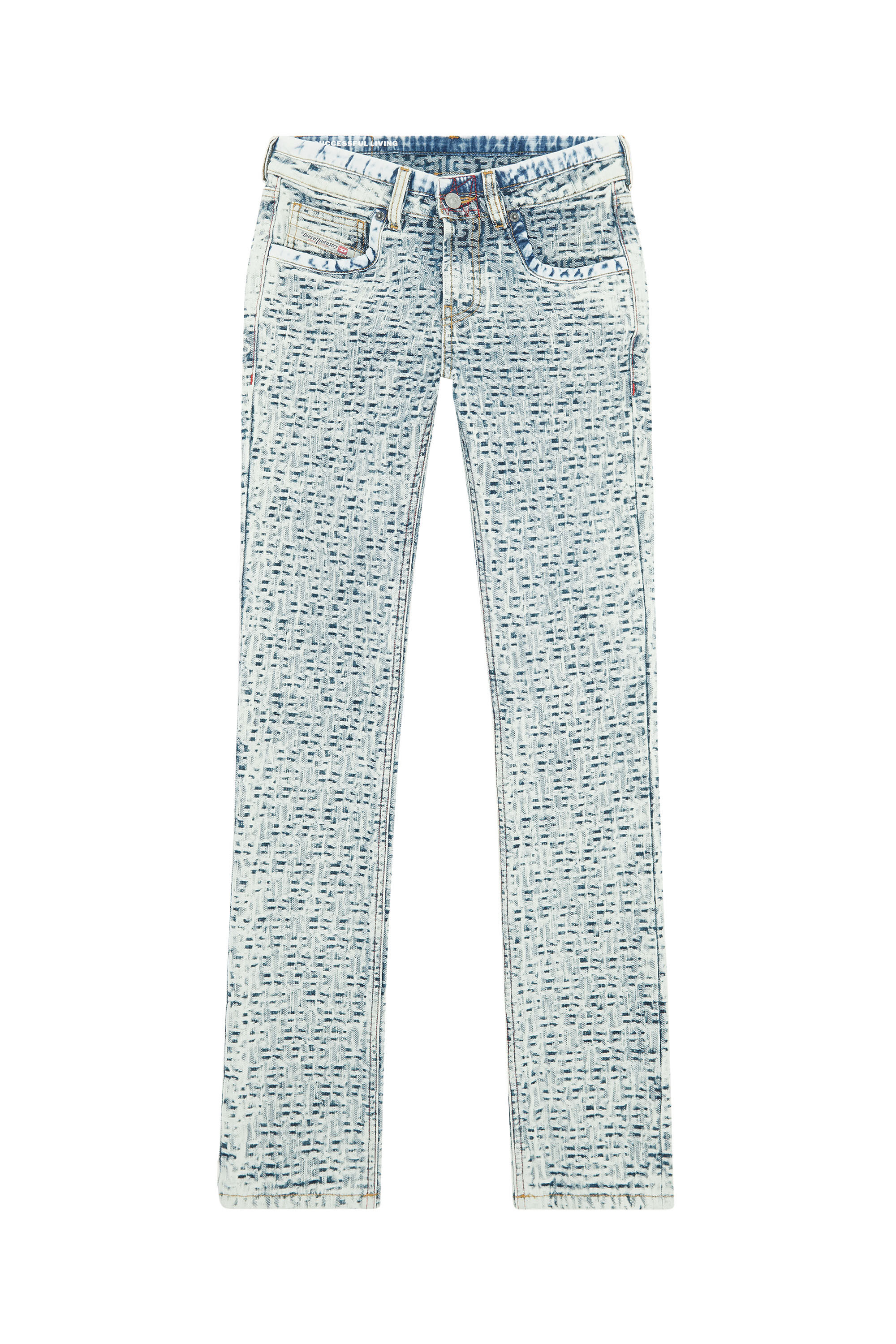 Diesel - Straight Jeans 2002 0EMAA, Bleu Clair - Image 2