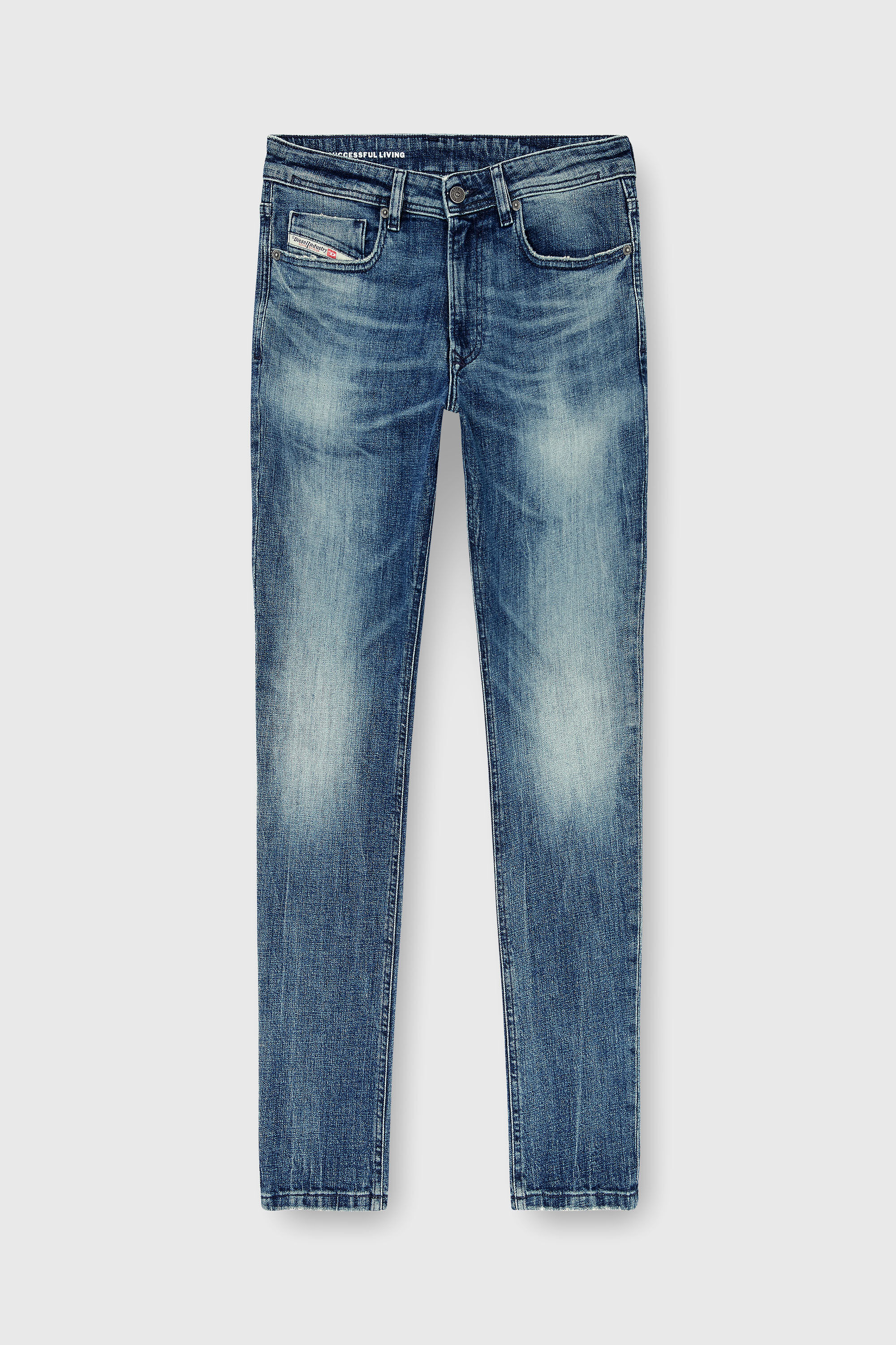 Diesel - Skinny Jeans 1979 Sleenker 0KBBE Uomo, Blu medio - Image 6