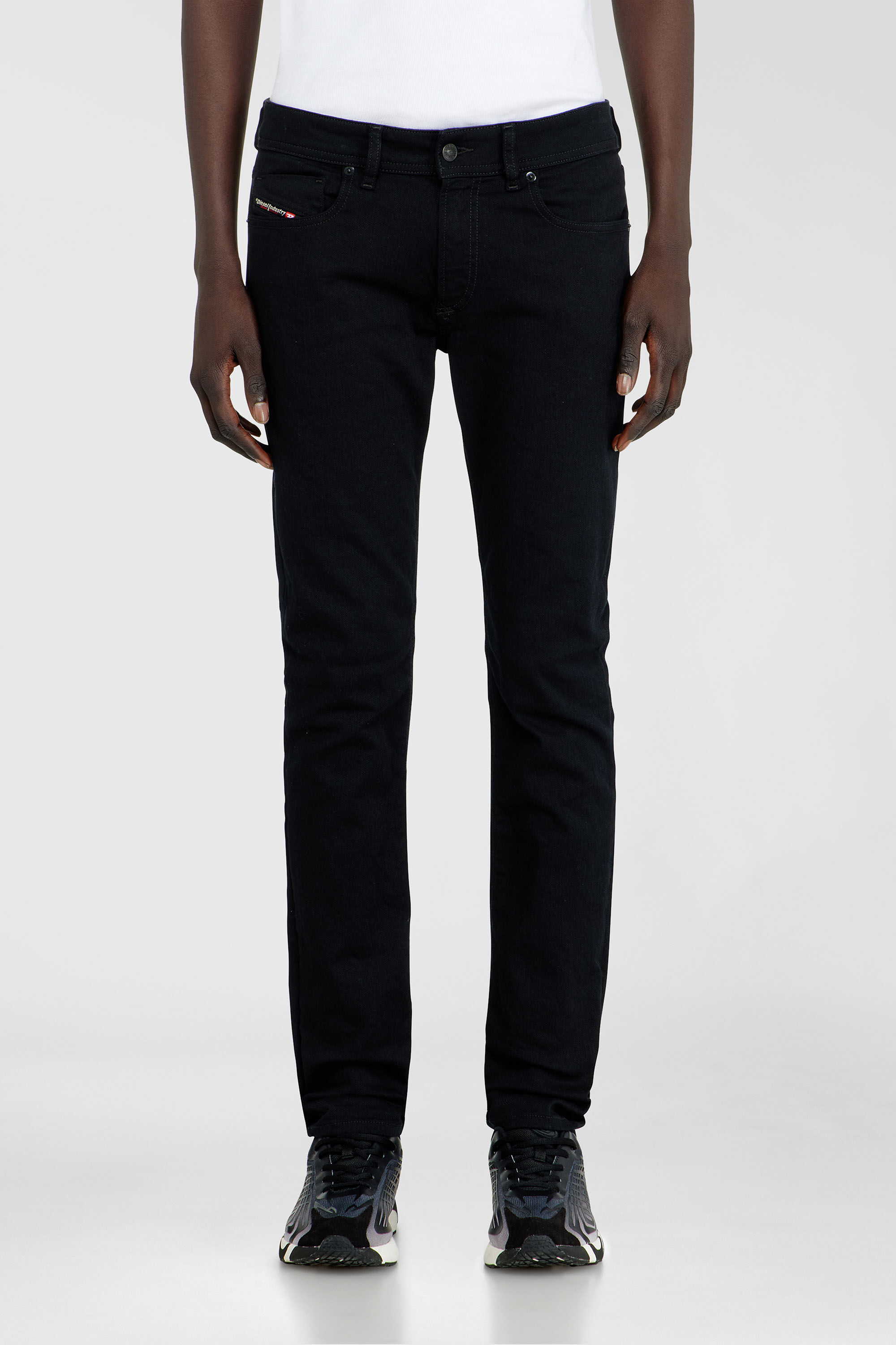 Diesel - Herren Skinny Jeans 1979 Sleenker 09C51, Schwarz/Dunkelgrau - 4